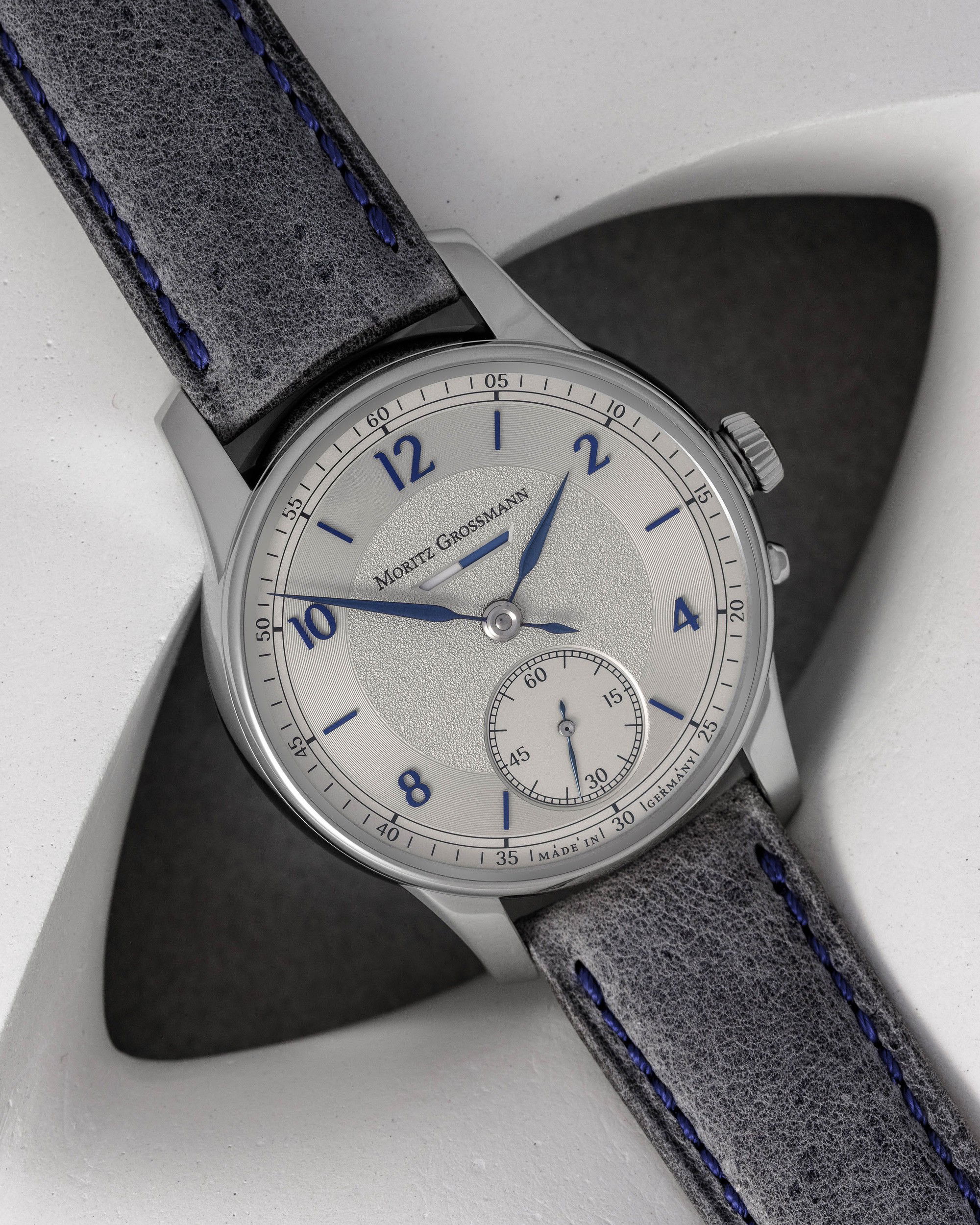 Moritz Grossmann Power Reserve White Gold Indices