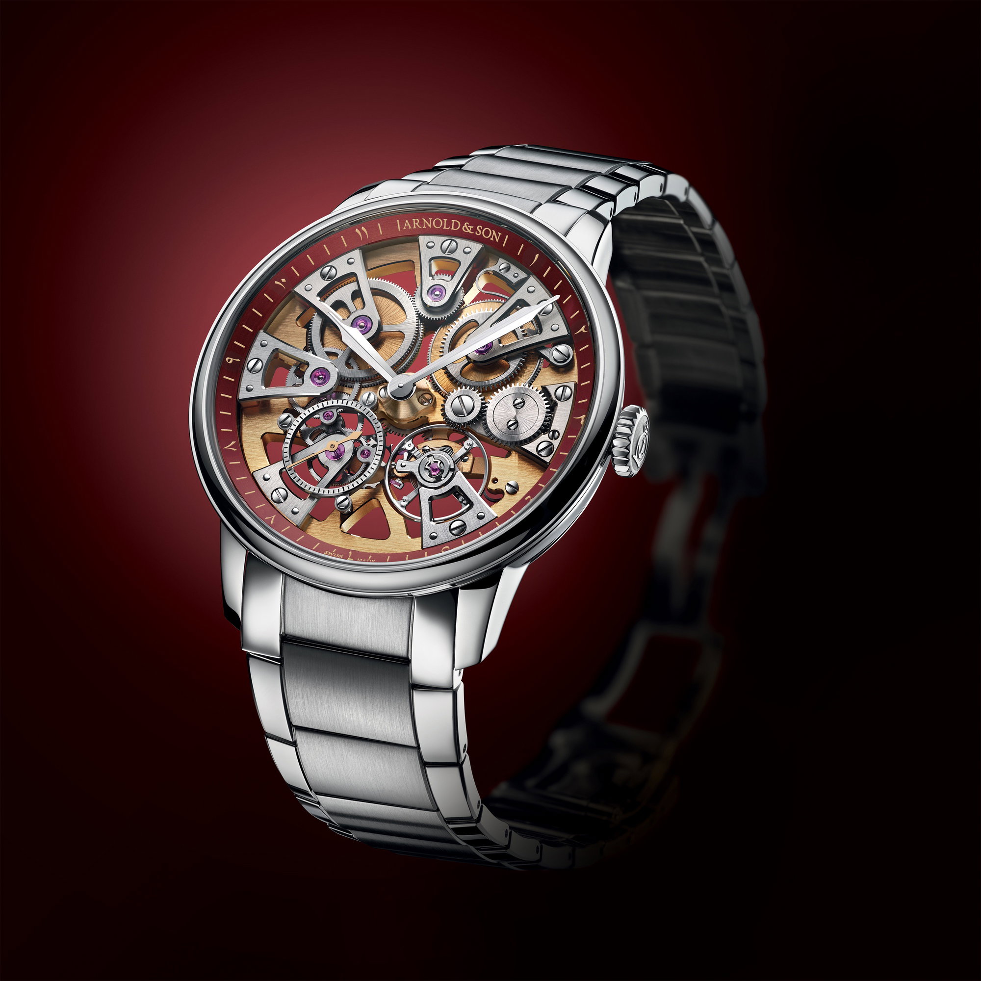 Arnold & Son Nebula 40 Steel Ahmed Seddiqi 75th Anniversary Edition