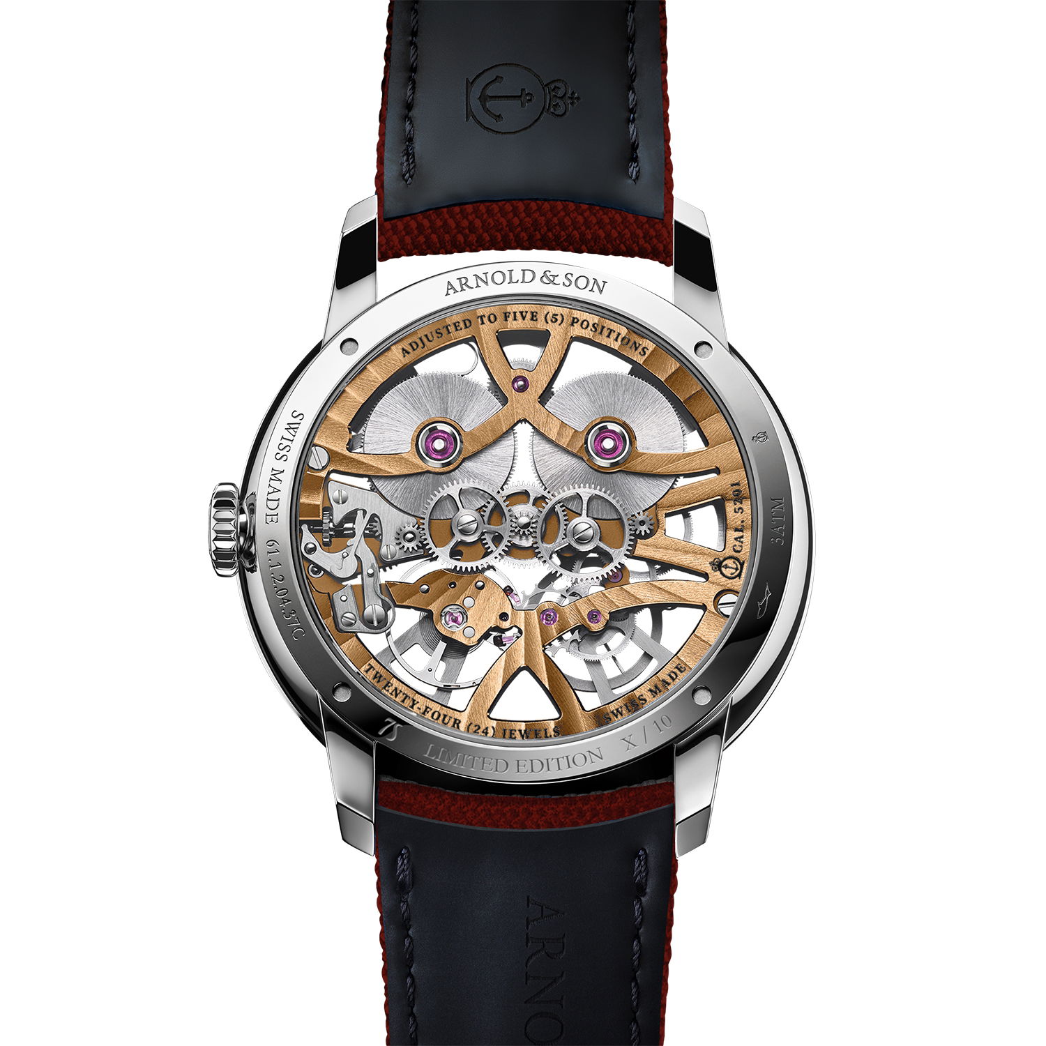 Arnold &amp; Son Nebula 40 Steel Ahmed Seddiqi 75th Anniversary Edition