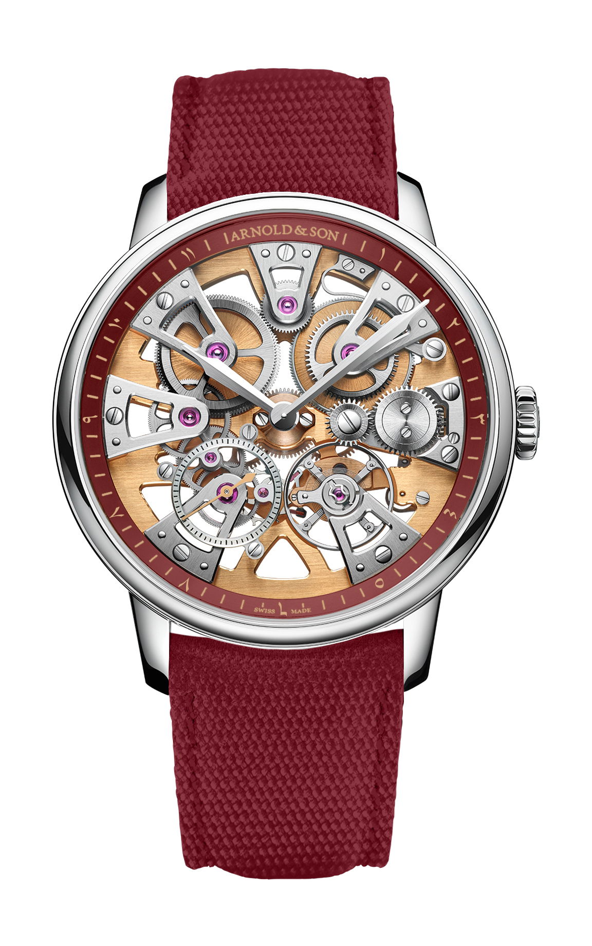 Arnold &amp; Son Nebula 40 Steel Ahmed Seddiqi 75th Anniversary Edition