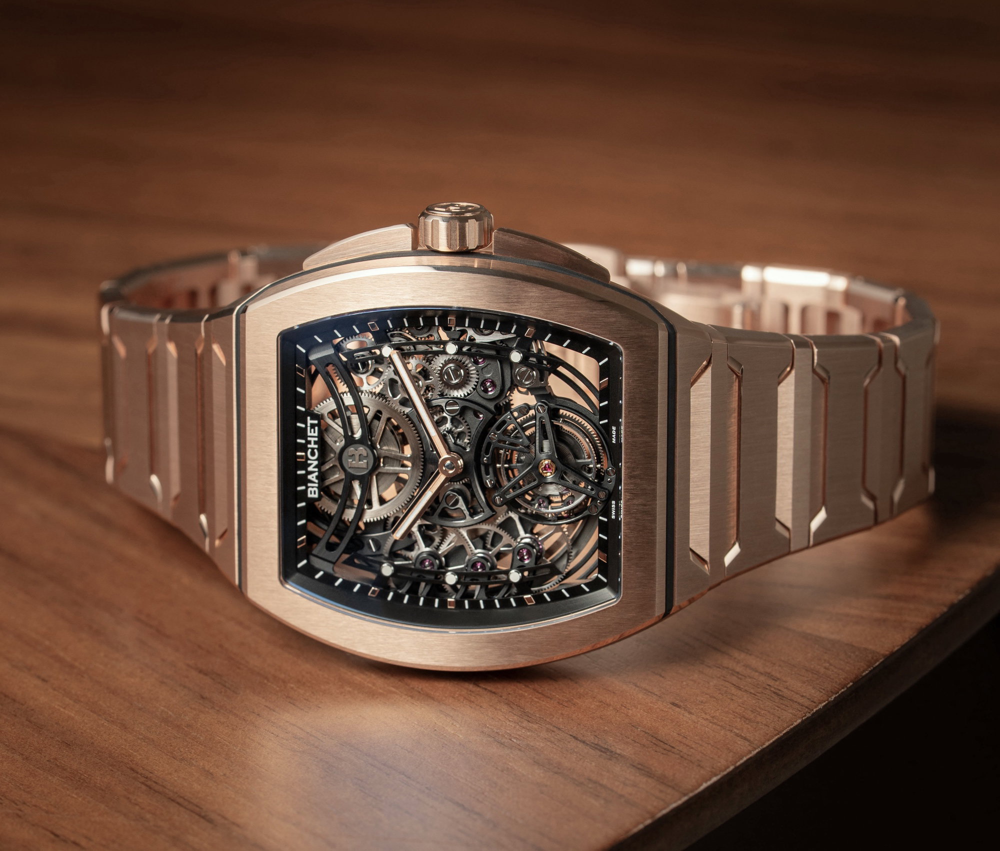 UltraFino Rose Gold Skeleton Black - Image 4