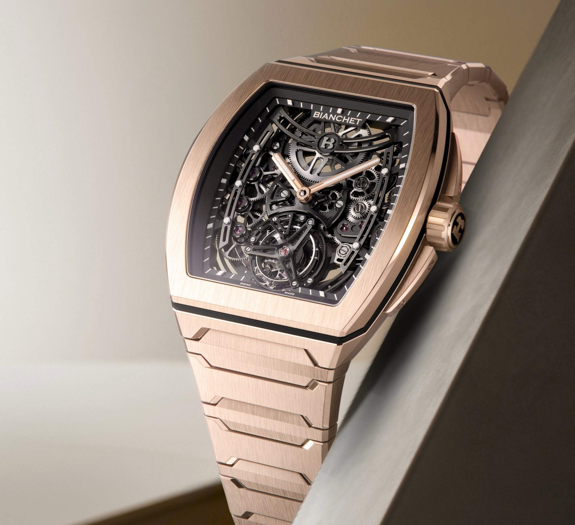 UltraFino Rose Gold Skeleton Black - Image 5