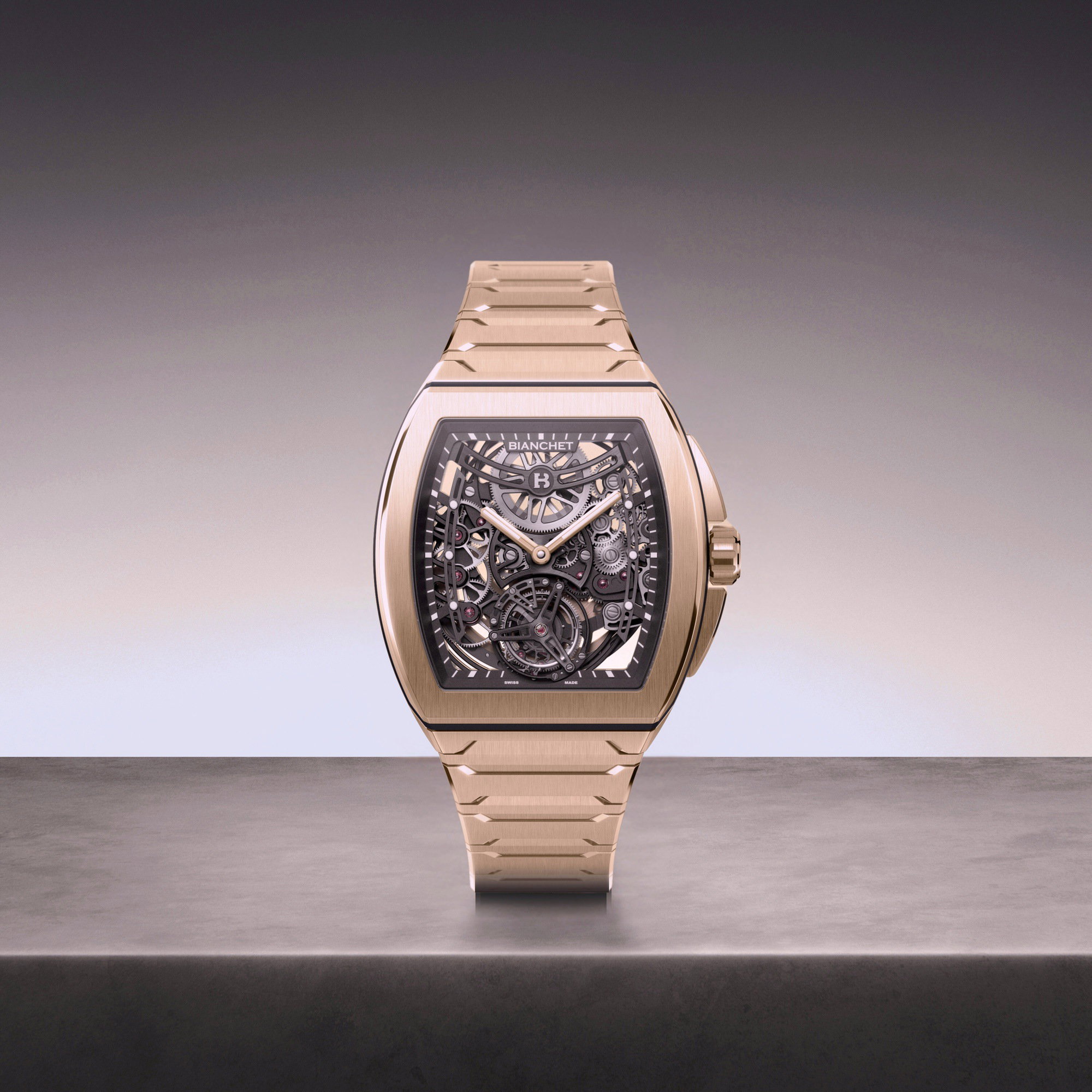 UltraFino Rose Gold Skeleton Black - Image 6