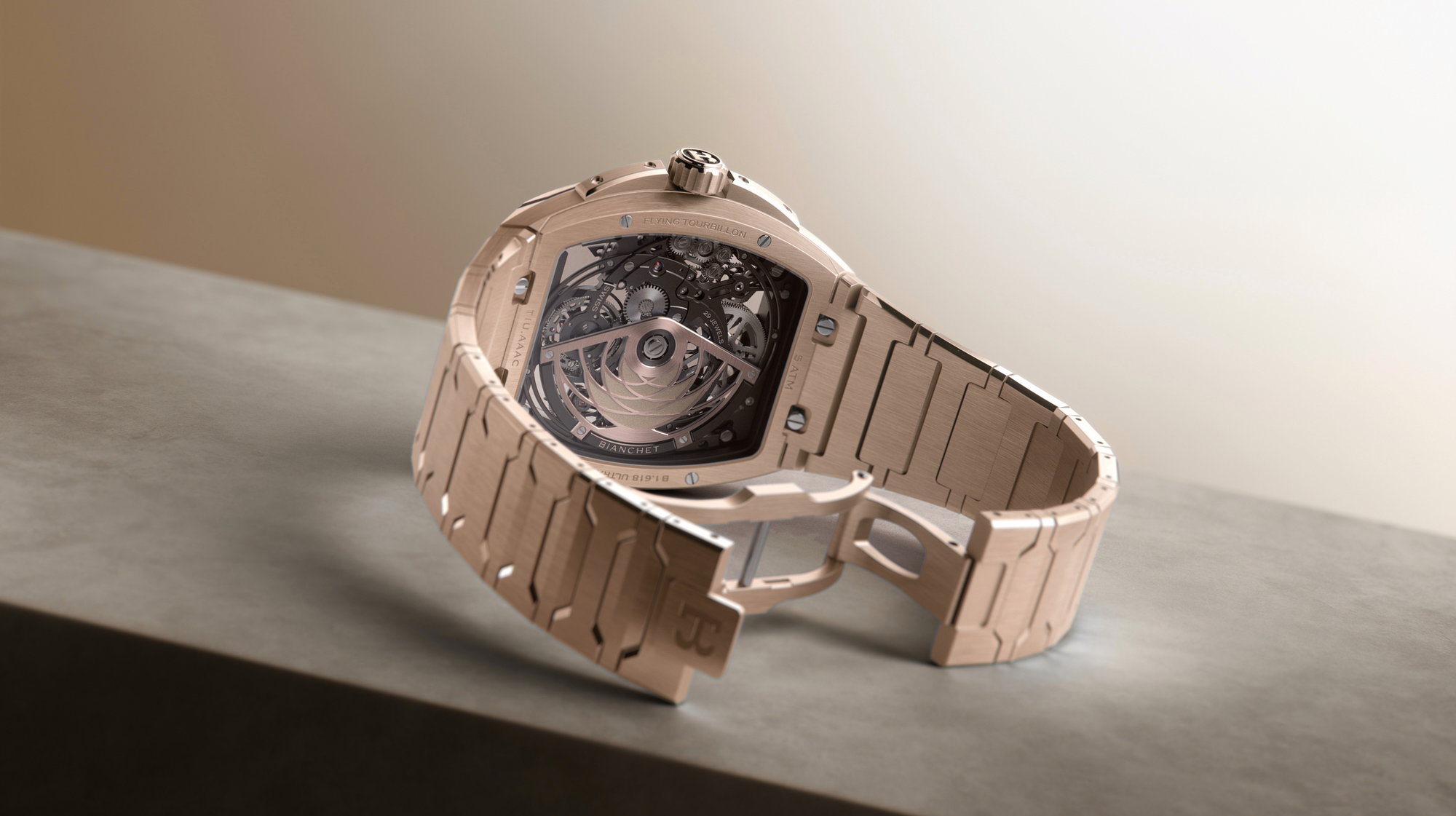 UltraFino Rose Gold Skeleton Black - Image 7