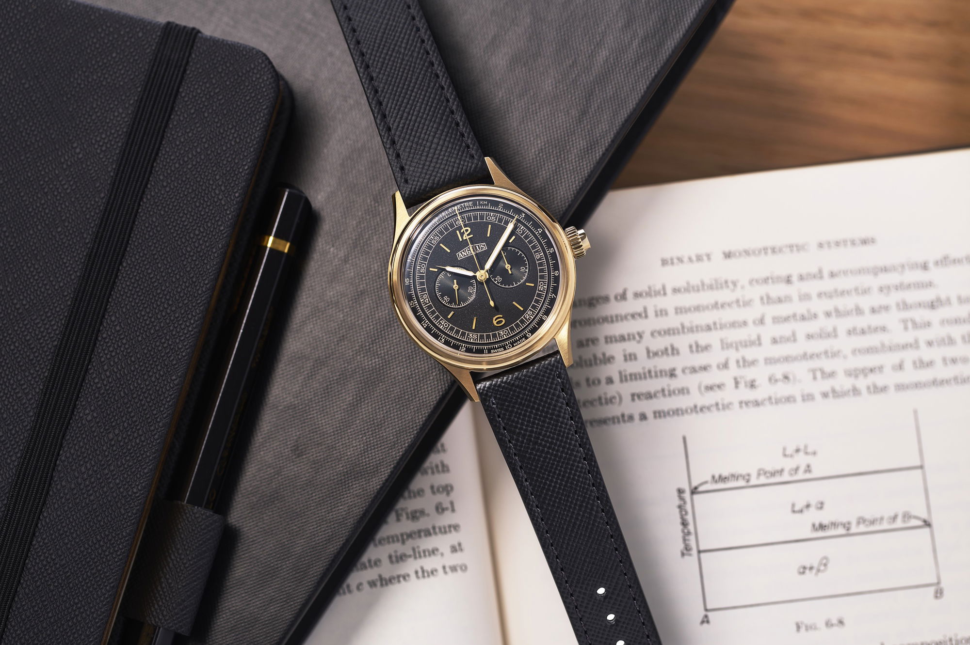 Angelus Chronographe Télémètre x Massena LAB