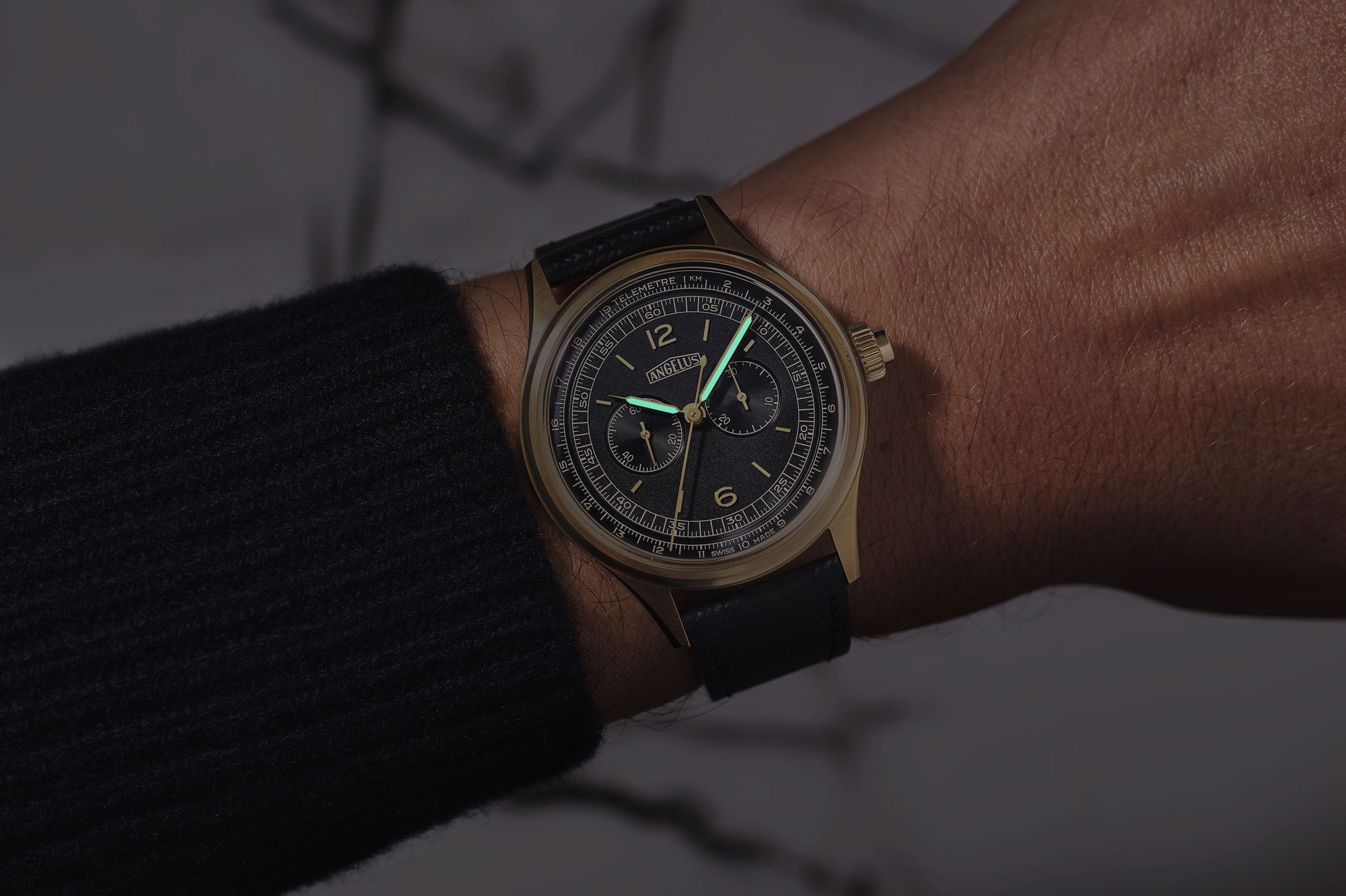 Angelus Chronographe Télémètre x Massena LAB