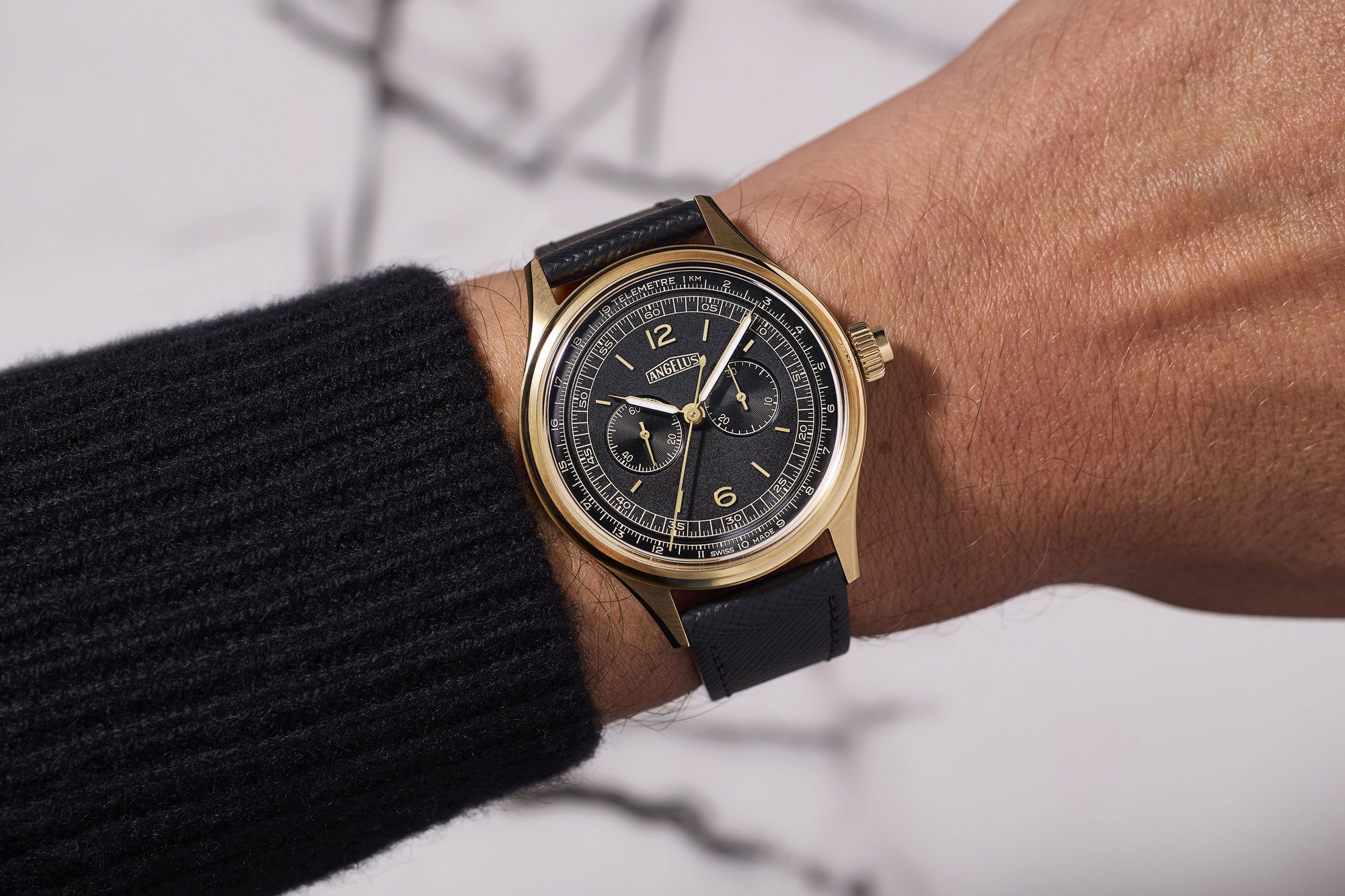 Angelus Chronographe Télémètre x Massena LAB