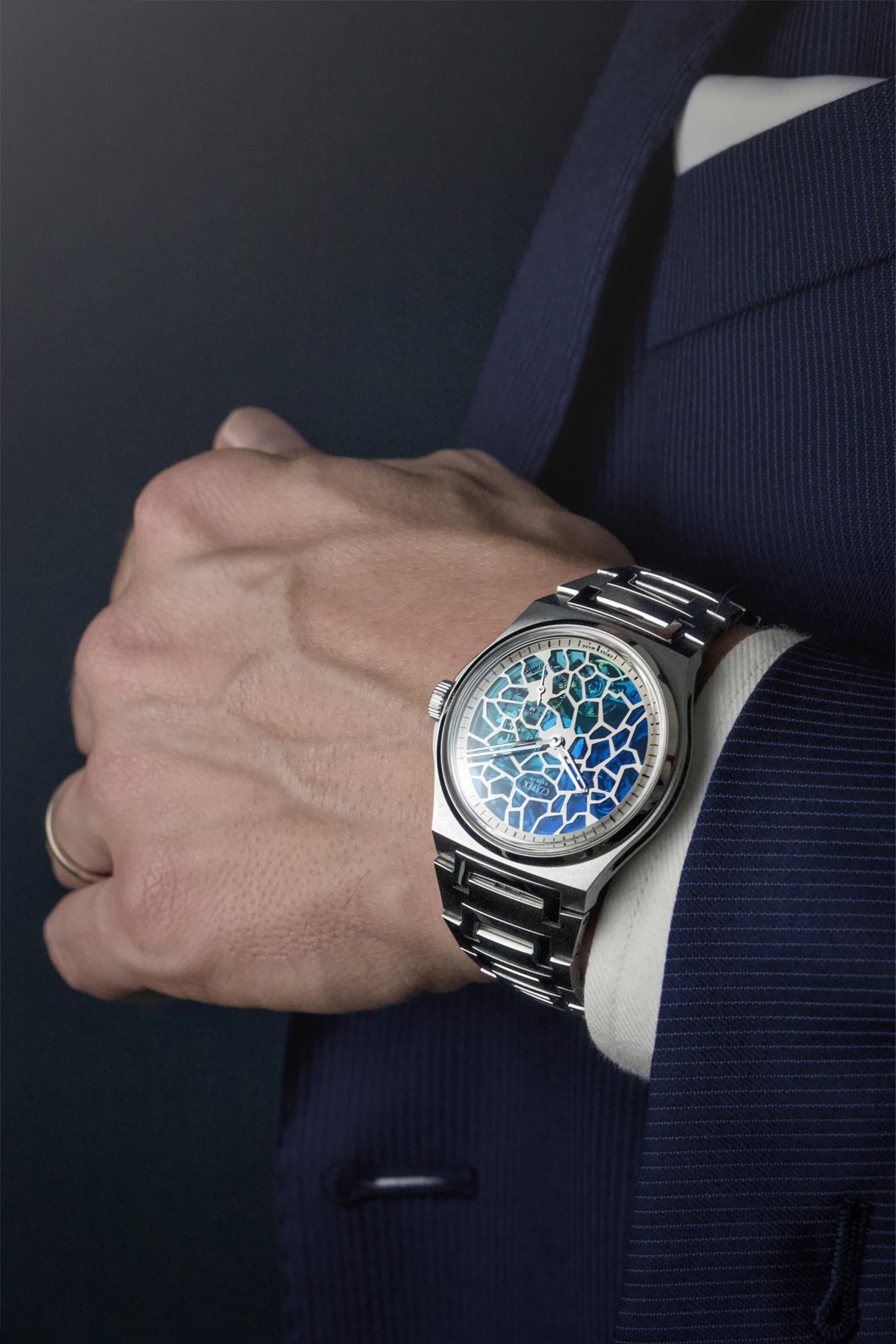 Antarctique Plique-a-jour Polar Blue - Image 3