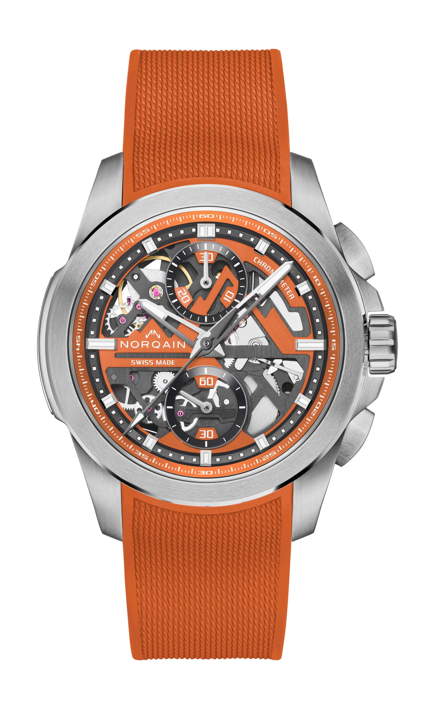 NORQAIN Independence Skeleton Chrono 42 – NN3200SC/B323