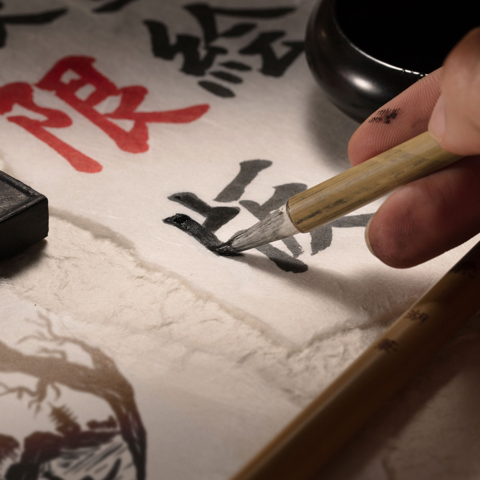 Venezianico Arsenale Sumi-e 墨絵