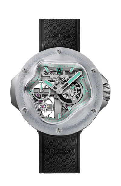 Hublot MP-17 MECA-10 Arsham Splash Titanium Sapphire