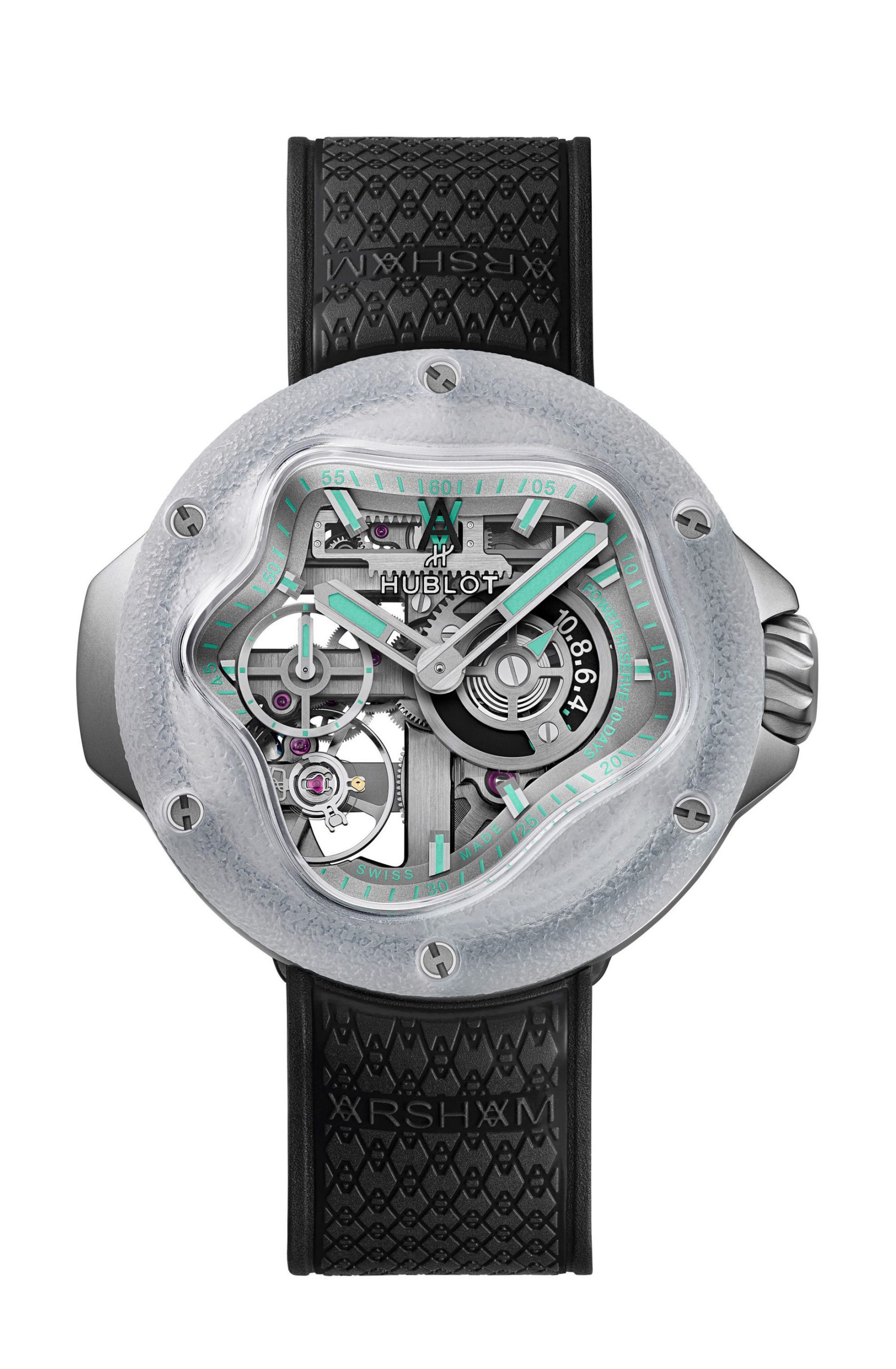 Hublot MP-17 MECA-10 Arsham Splash Titanium Sapphire