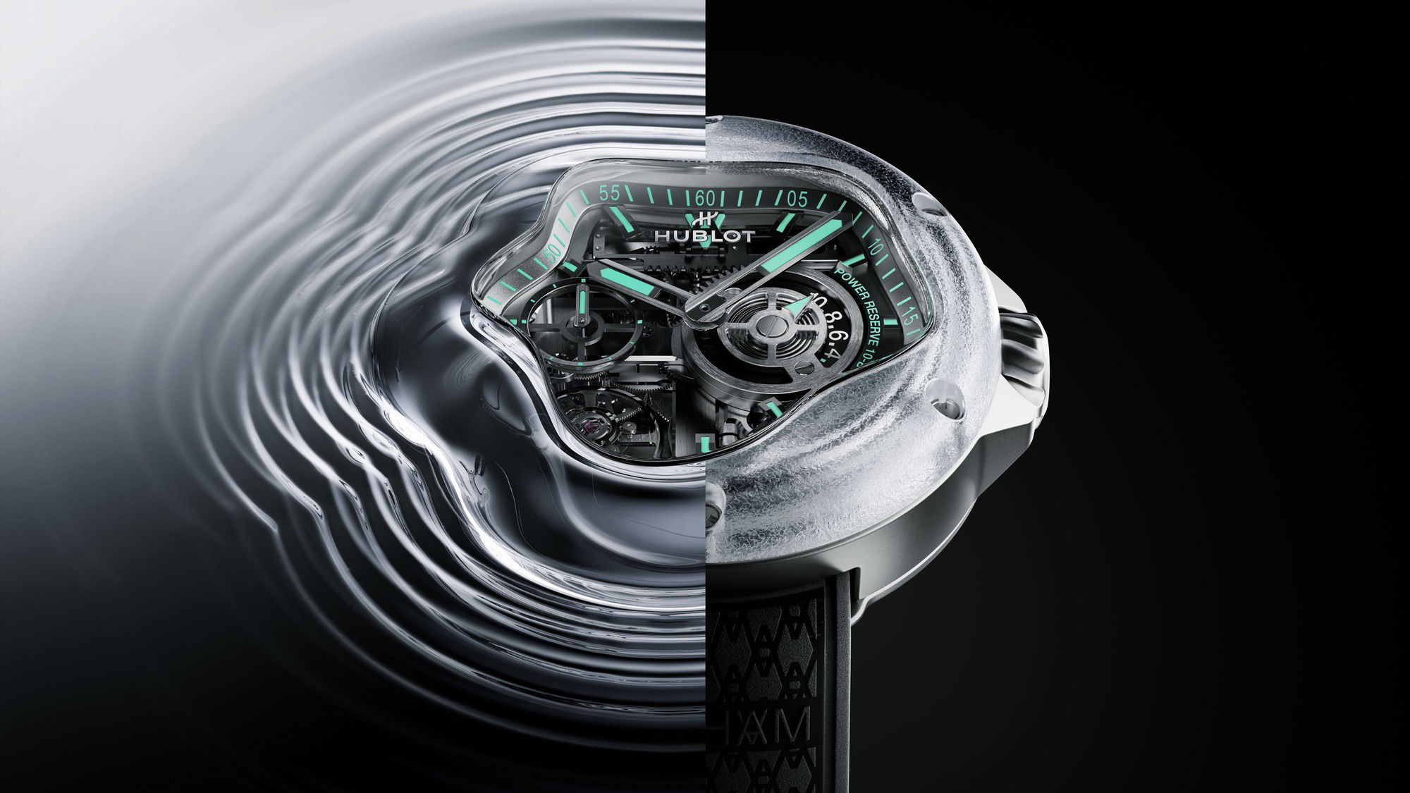 Hublot MP-17 MECA-10 Arsham Splash Titanium Sapphire