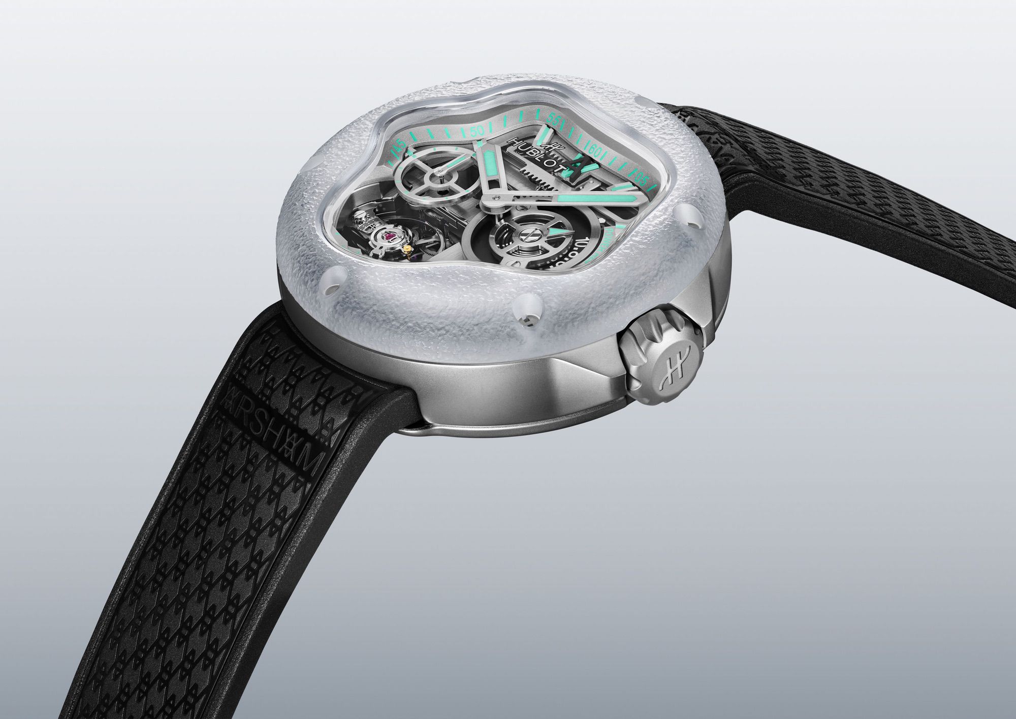 Hublot MP-17 MECA-10 Arsham Splash Titanium Sapphire