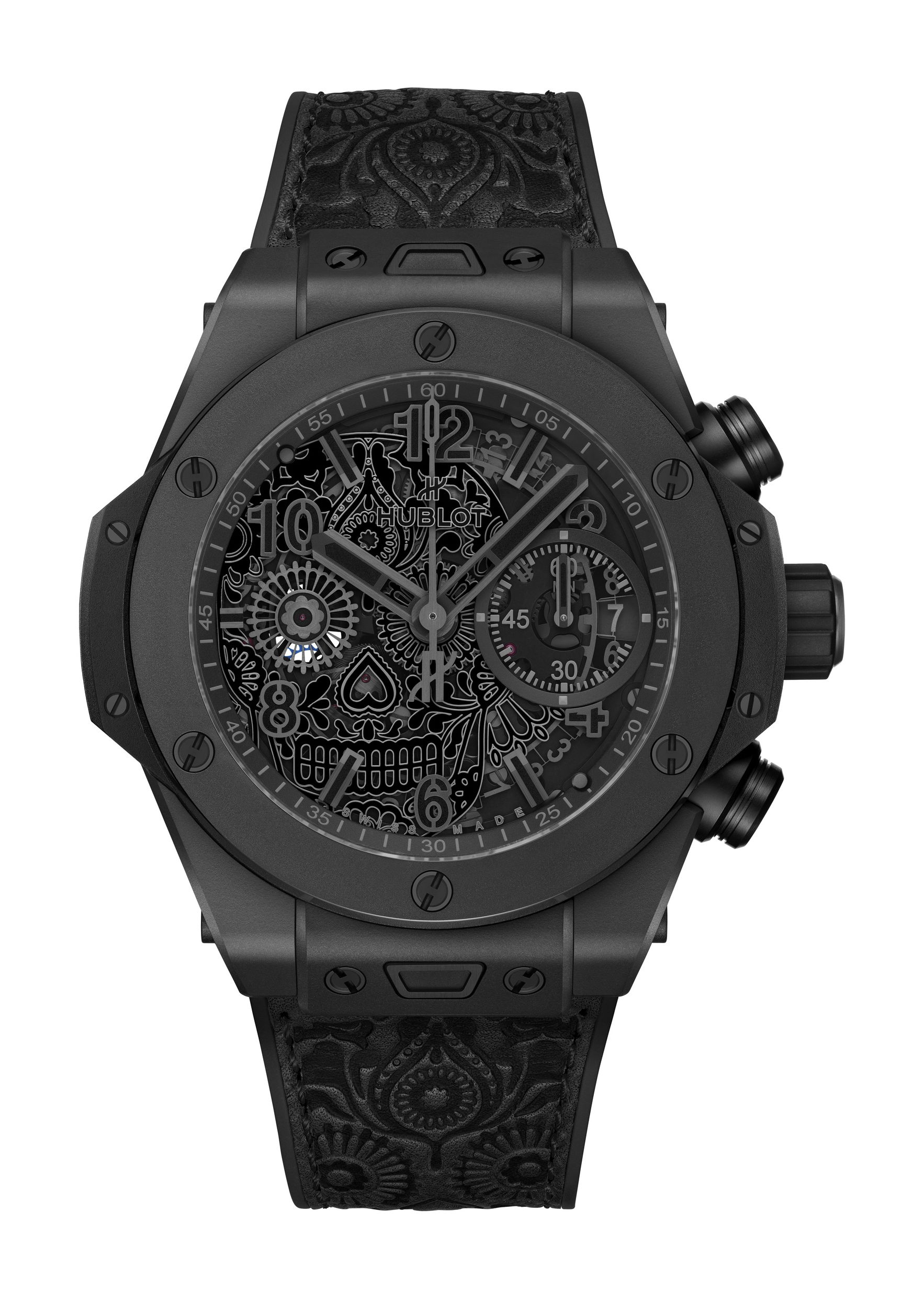 Hublot Big Bang Unico Calavera All Black