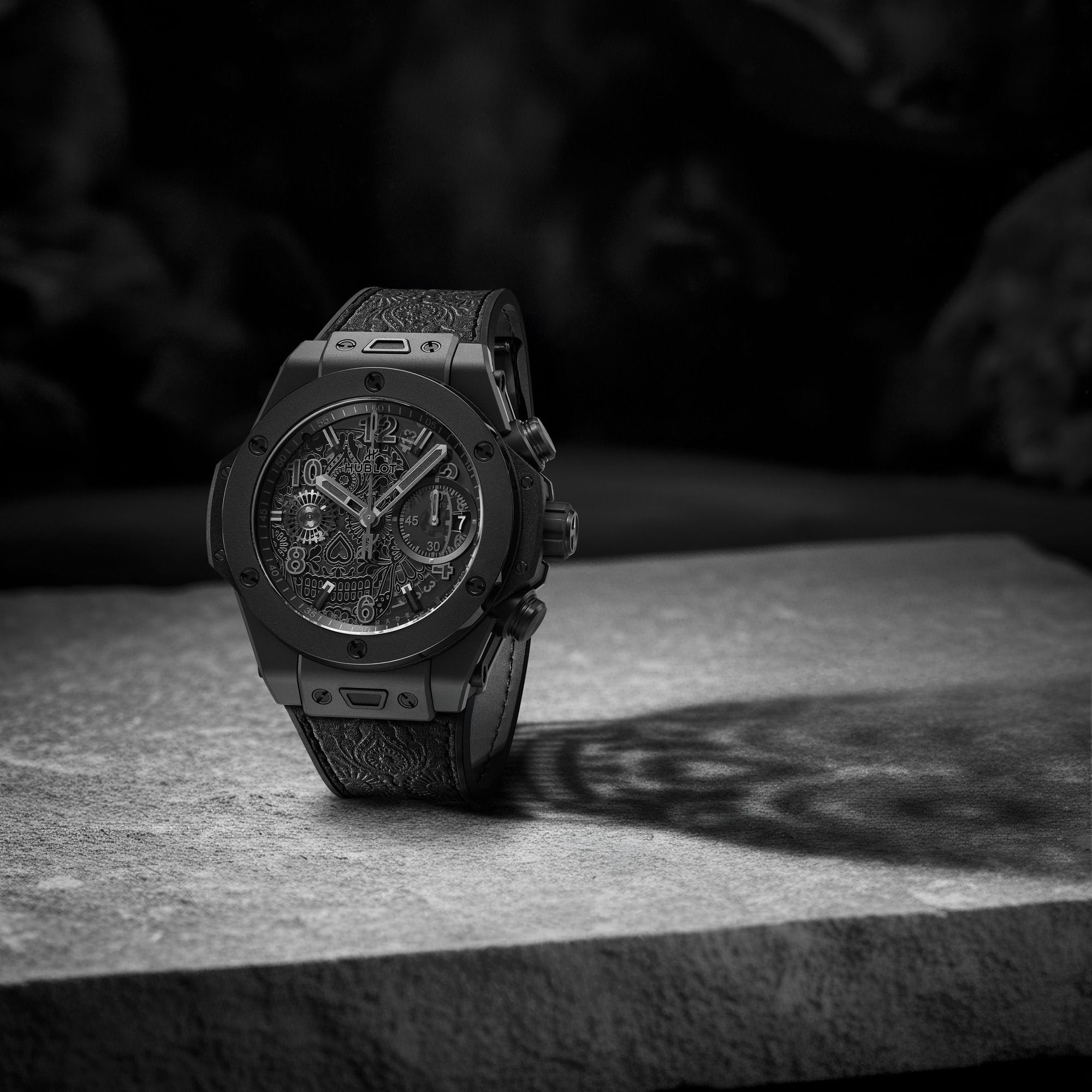 Hublot Big Bang Unico Calavera All Black