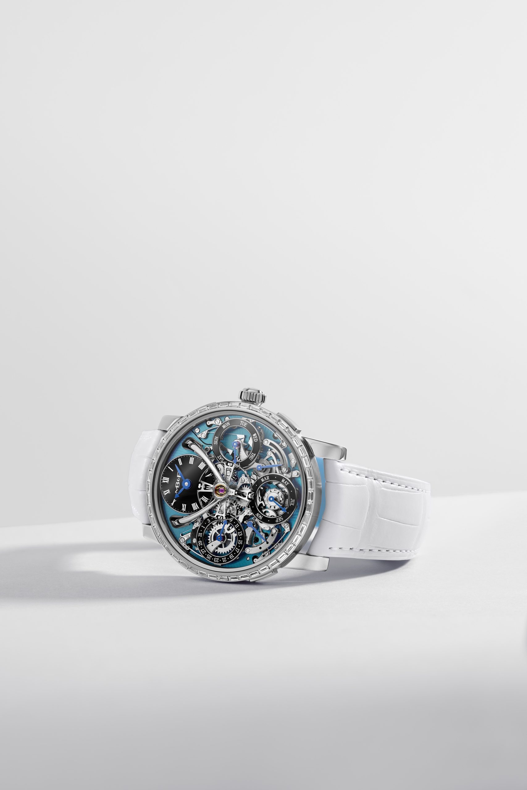 MB&amp;F LM Perpetual Baguette Diamonds 75th Anniversary Seddiqi Limited Editions