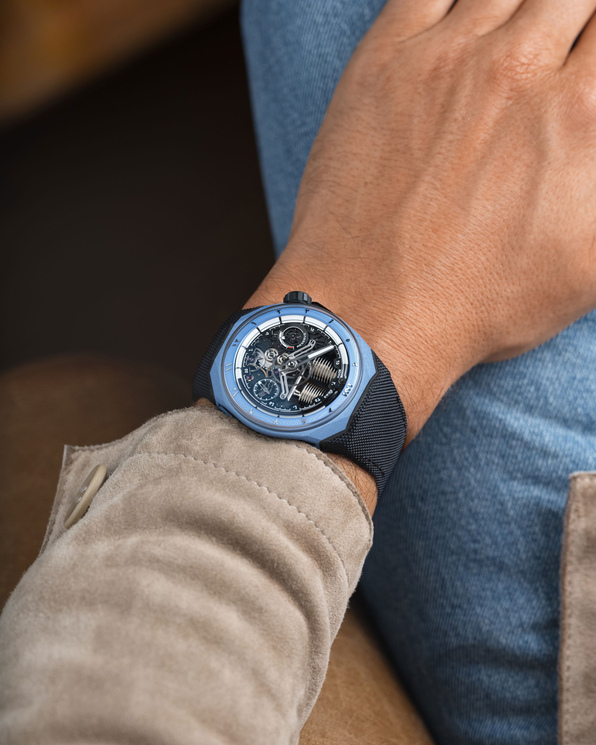 HYT S1 Seddiqi Blue 75th Anniversary