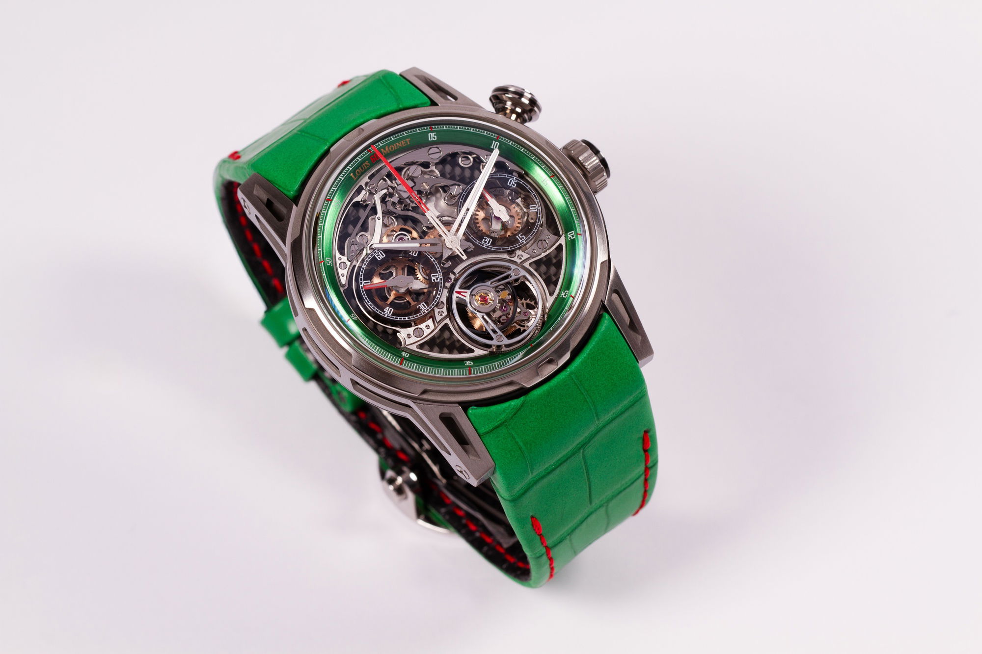Louis Moinet Impulsion  Titanium Green
