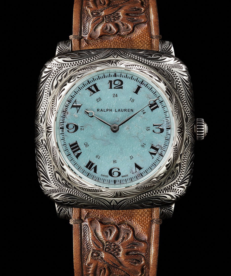 Ralph Lauren Western Turquoise Cushion