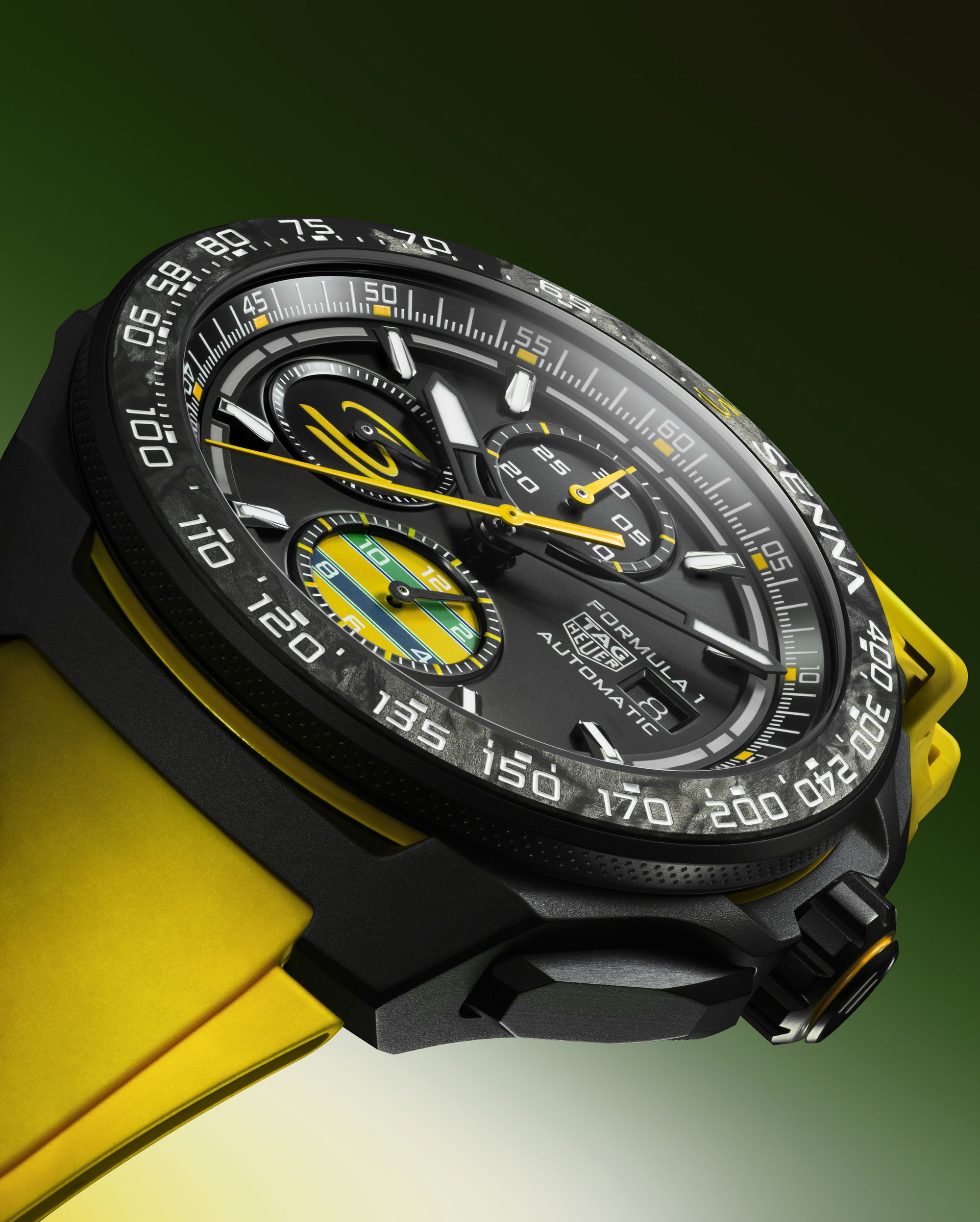 TAG Heuer Formula 1 Chronograph x Senna 44