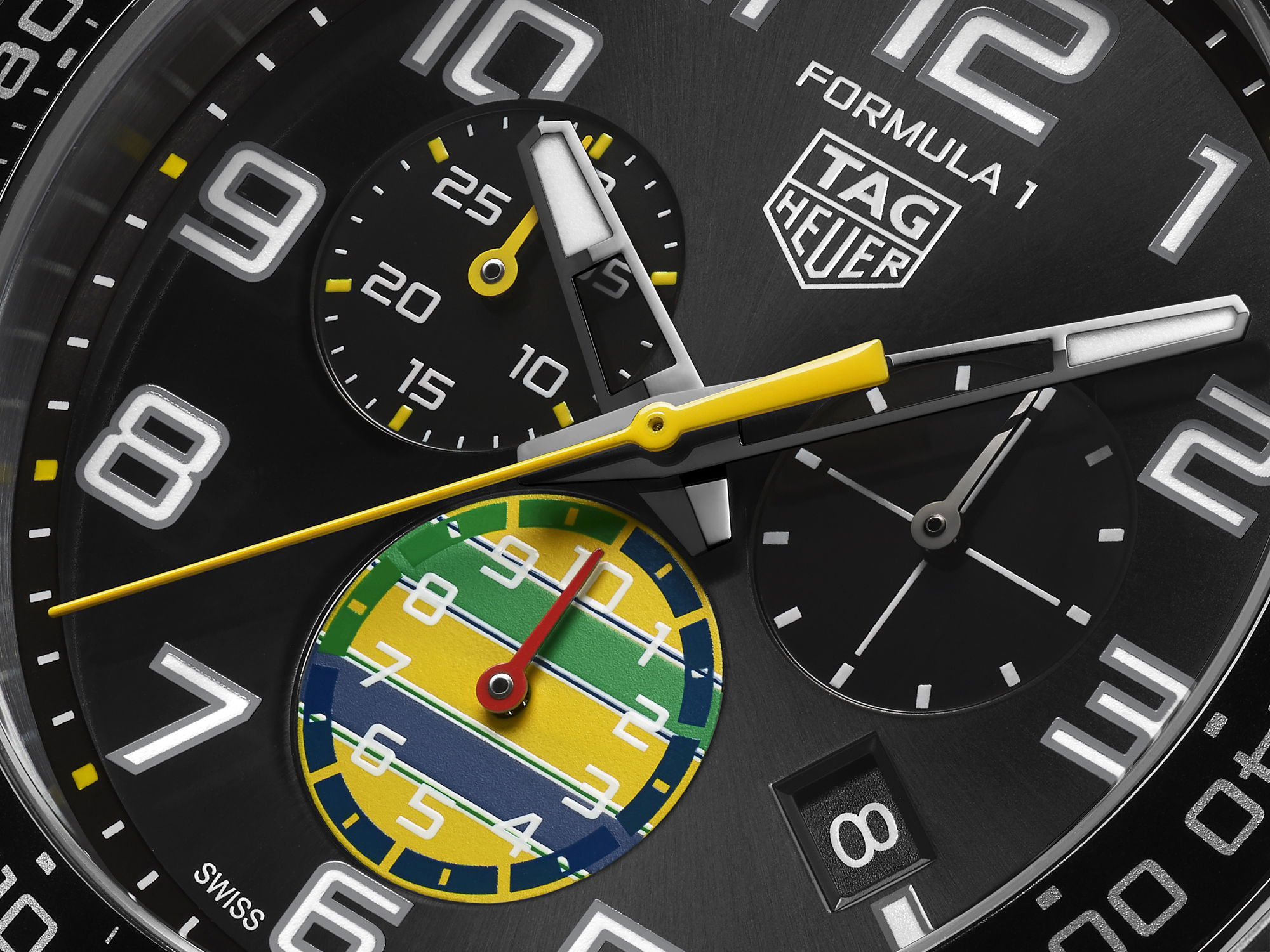 TAG Heuer Formula 1 Chronograph x Senna 43