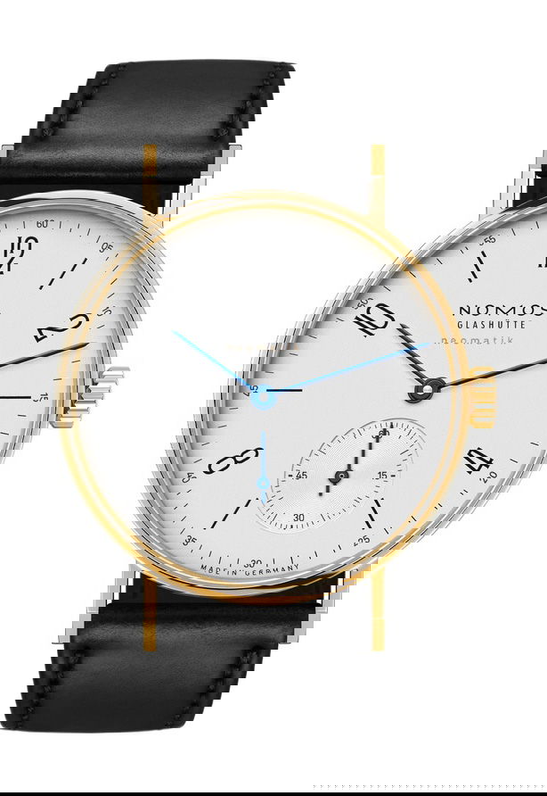 Nomos Glashütte Tangente gold neomatik