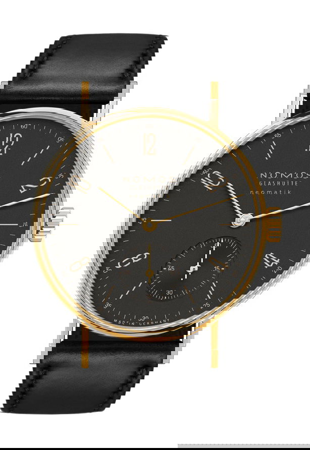 Nomos Glashütte Tangente gold neomatik ruthenium