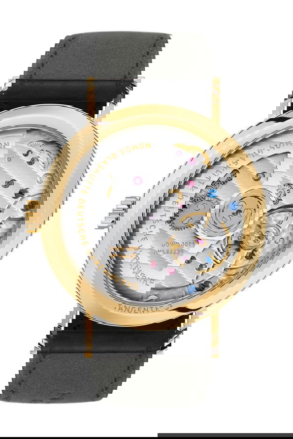 Nomos Glashütte Tangente gold neomatik ruthenium