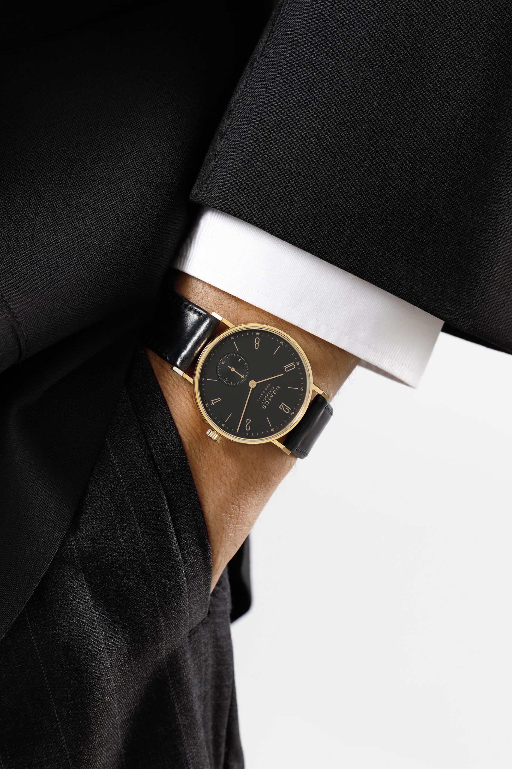 Nomos Glashütte Tangente gold neomatik ruthenium