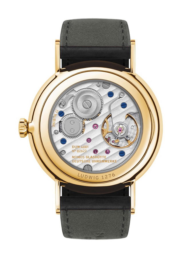 Nomos Glashütte Ludwig gold