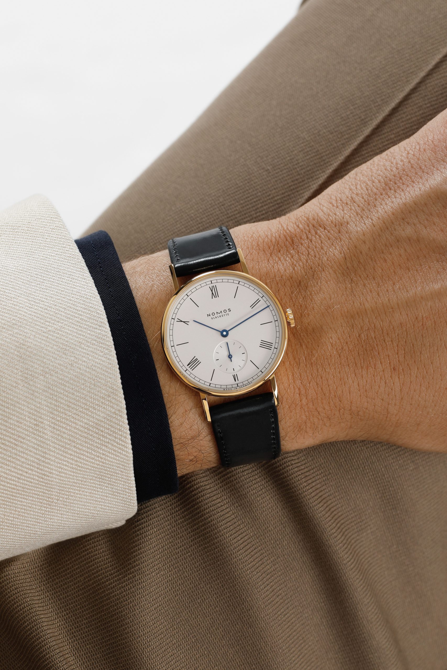 Nomos Glashütte Ludwig gold