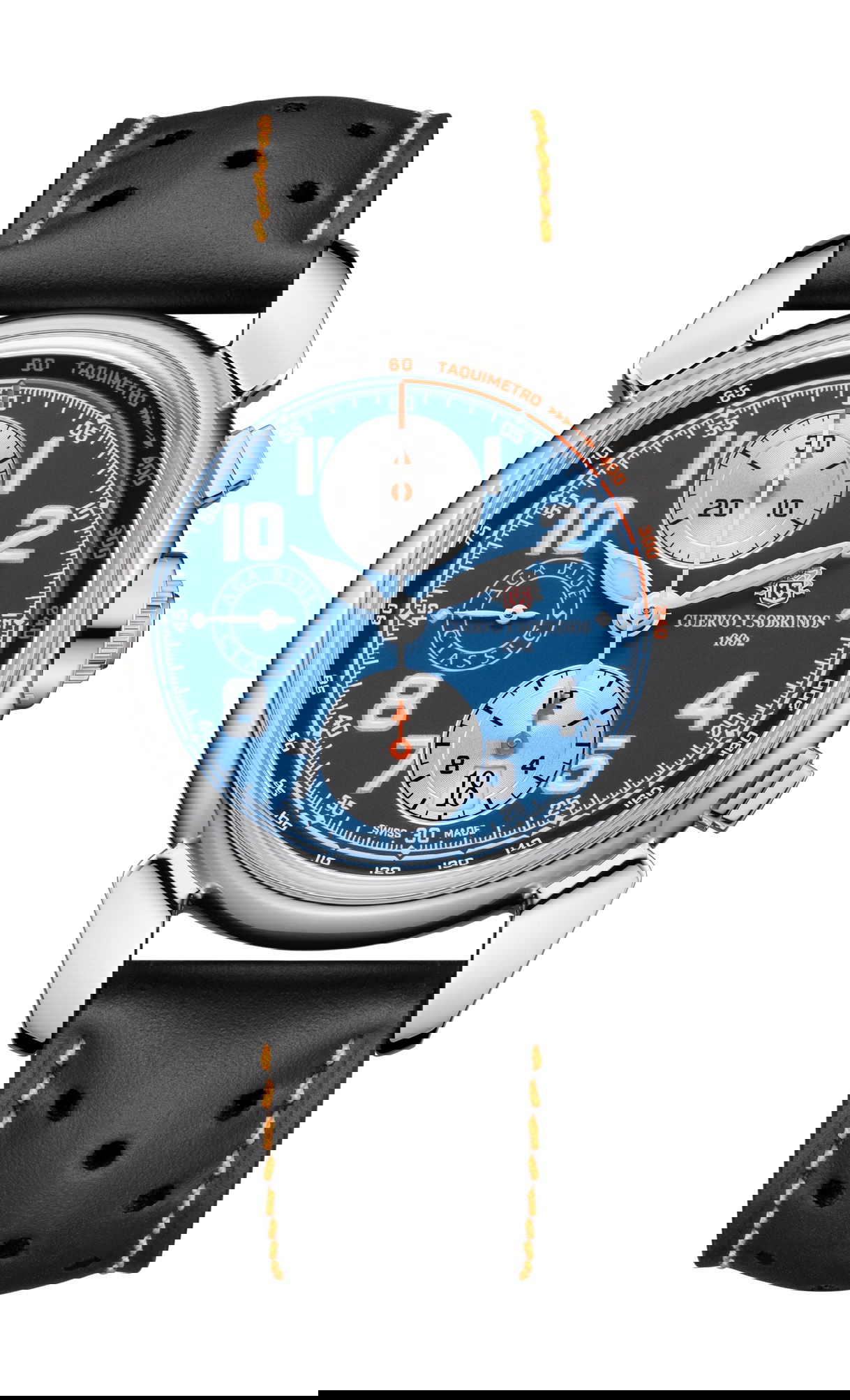 Cuervo y Sobrinos Chrongraph Aga Blue Classic