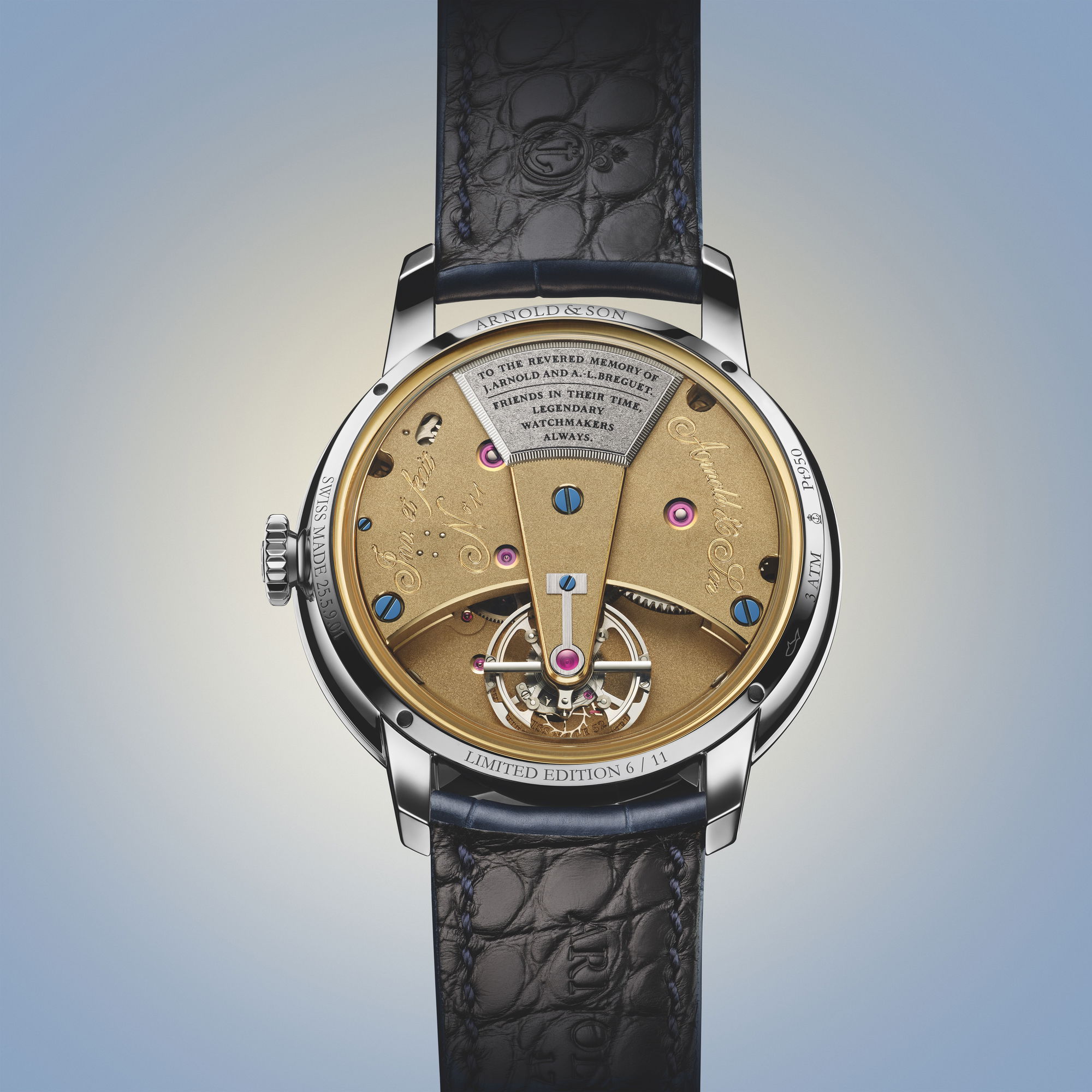 Arnold &amp; Son Constance Force Tourbillon 11 Platinum Edition