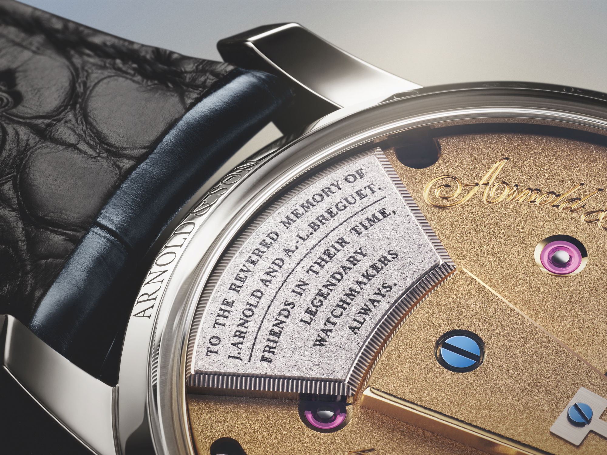 Arnold &amp; Son Constance Force Tourbillon 11 Platinum Edition