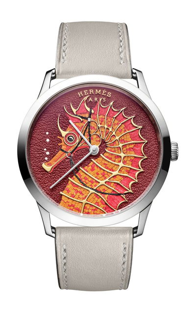 Hermès Slim d'Hermès Hippocampe Red