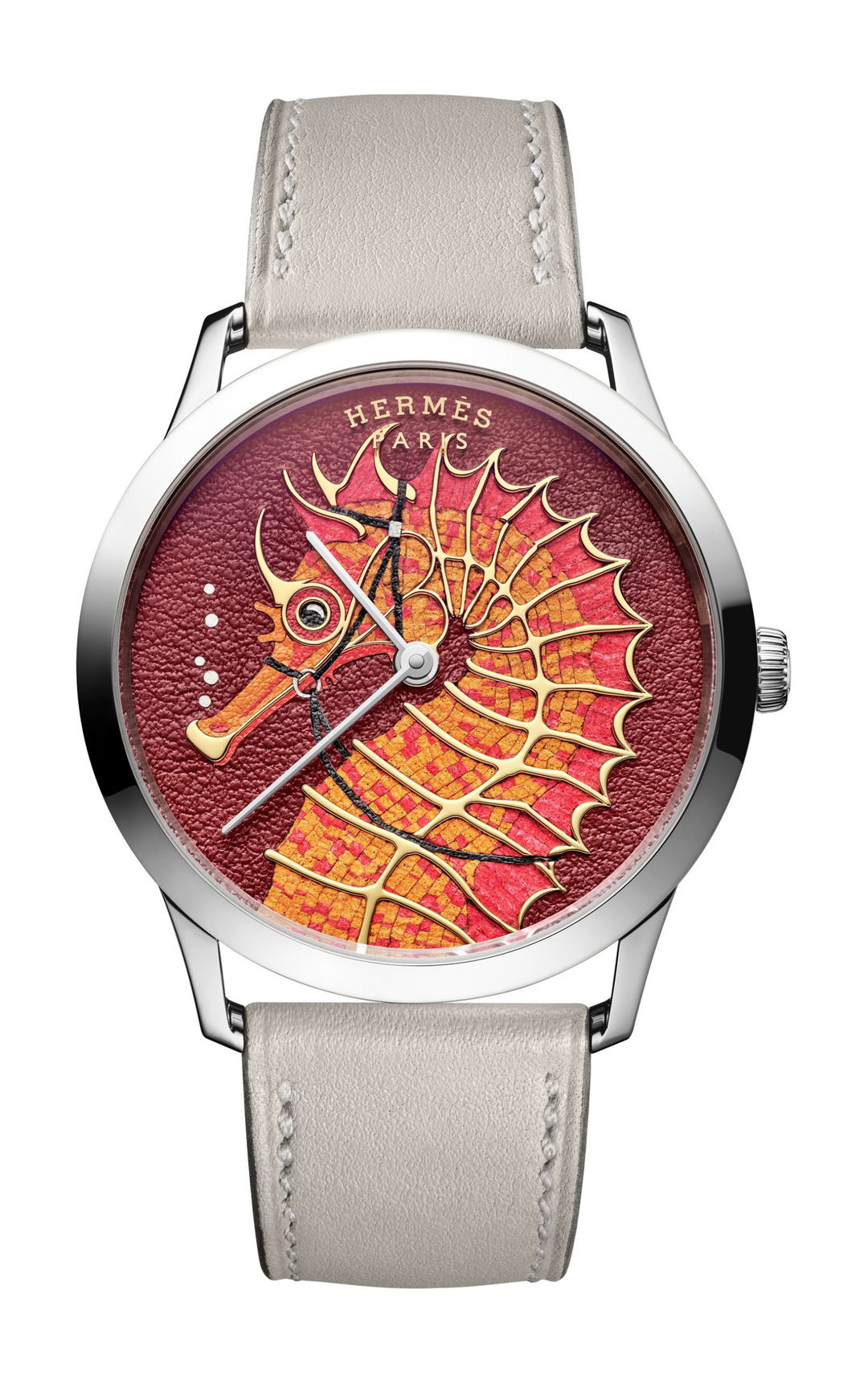 Hermès Slim d'Hermès Hippocampe Red – 408435WW00 – $79,900