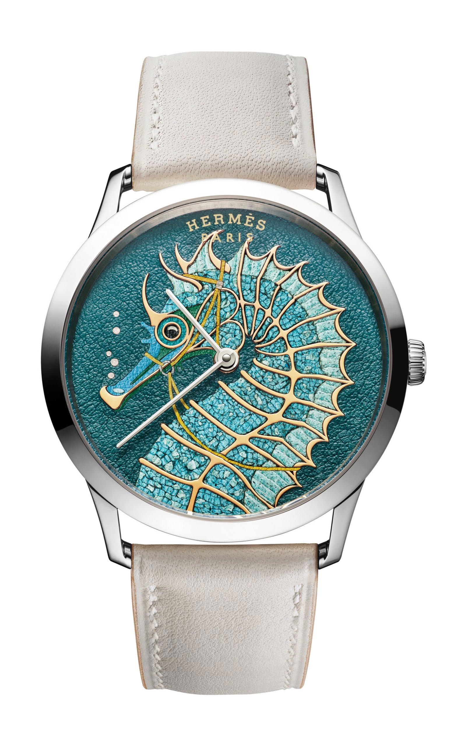 Hermès Slim d'Hermès Hippocampe Blue