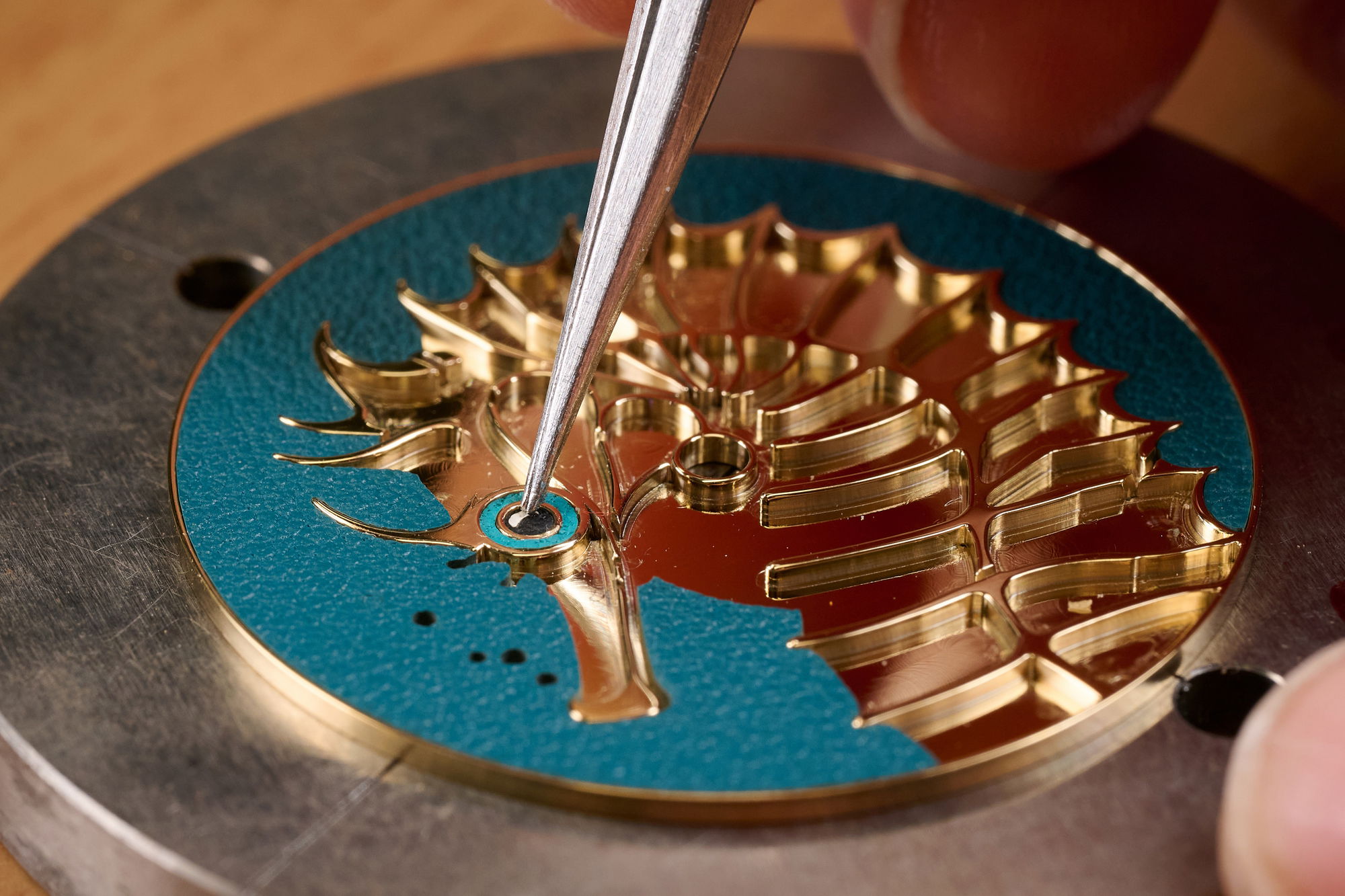 Hermès Slim d&#039;Hermès Hippocampe Blue