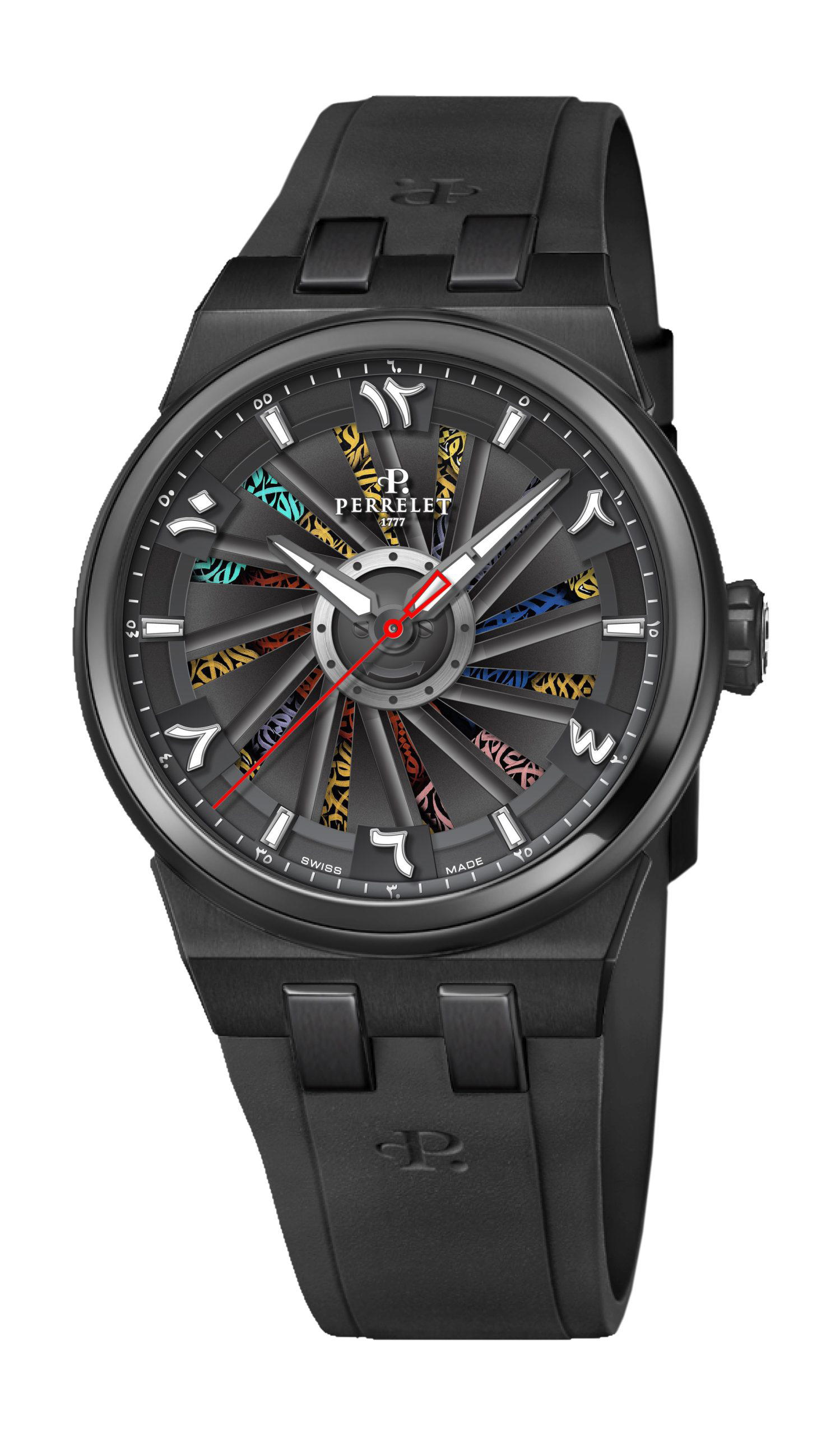 Perrelet Turbine 41 Titanium X Diaa Allam