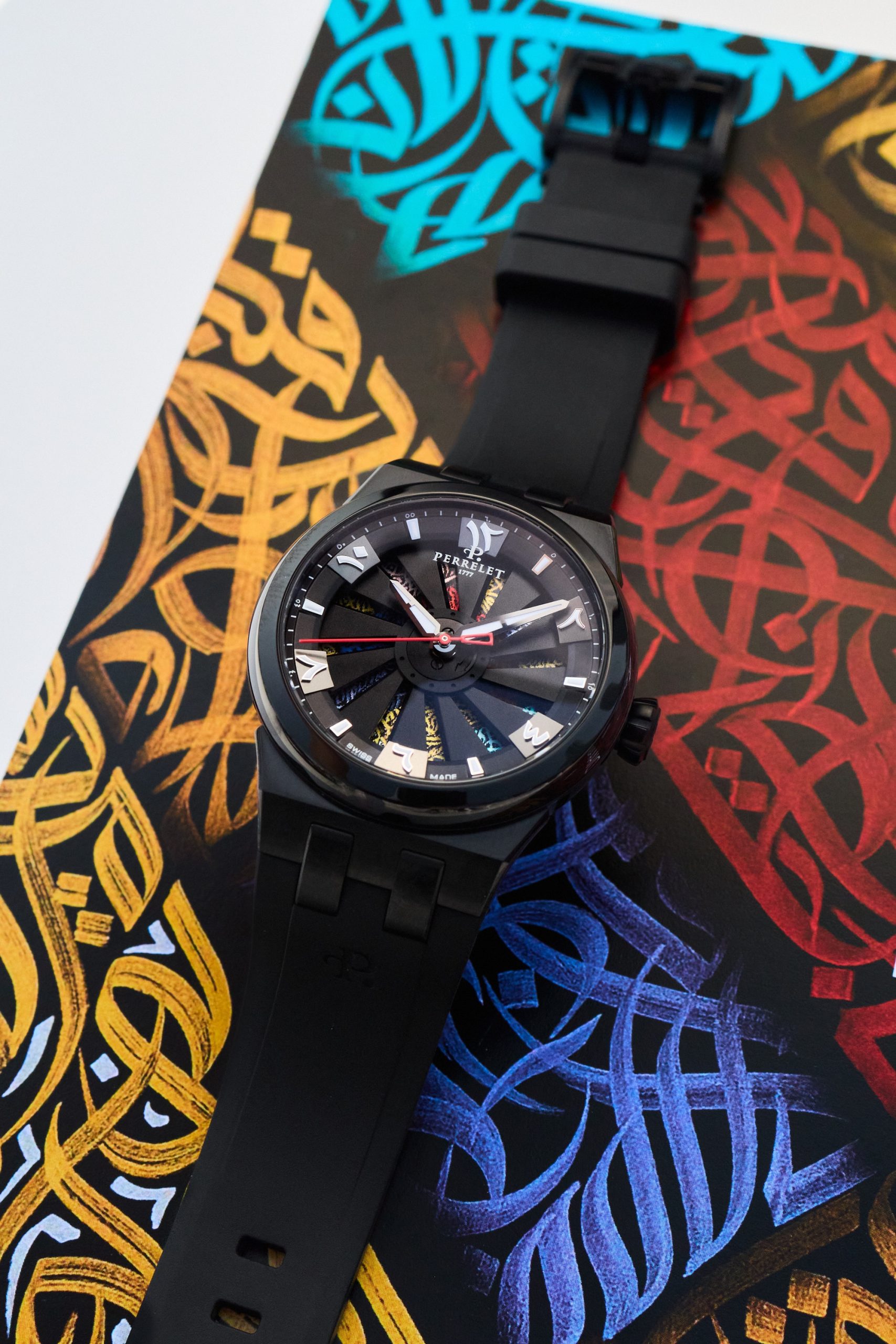 Perrelet Turbine 41 Titanium X Diaa Allam