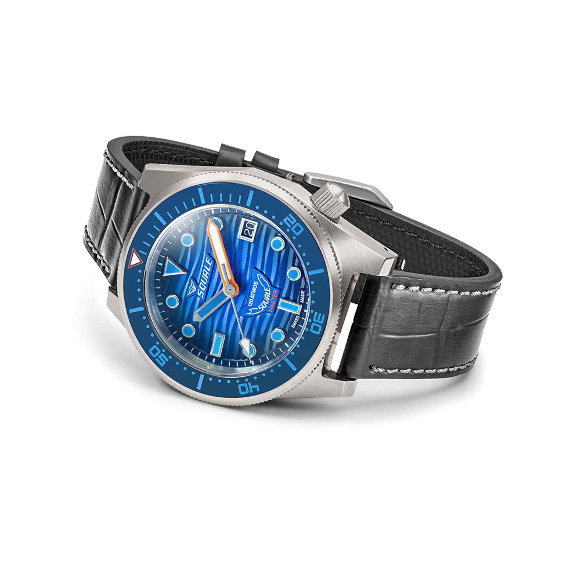 Squale Master Titanium Grand Bleu