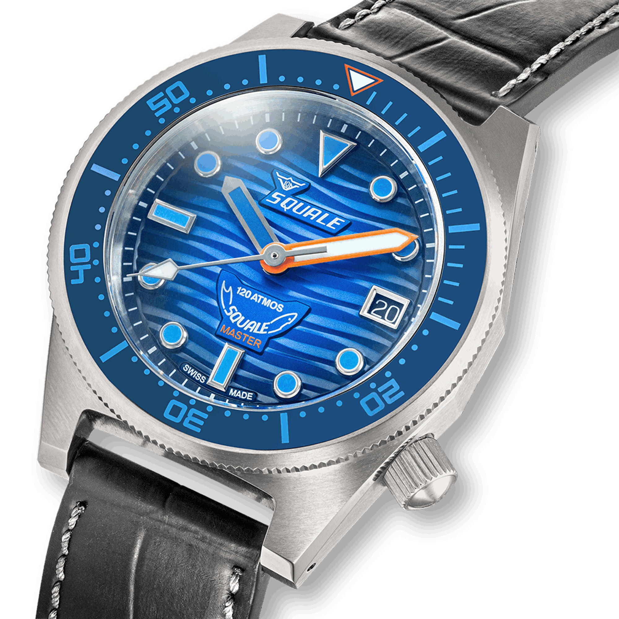 Squale Master Titanium Grand Bleu