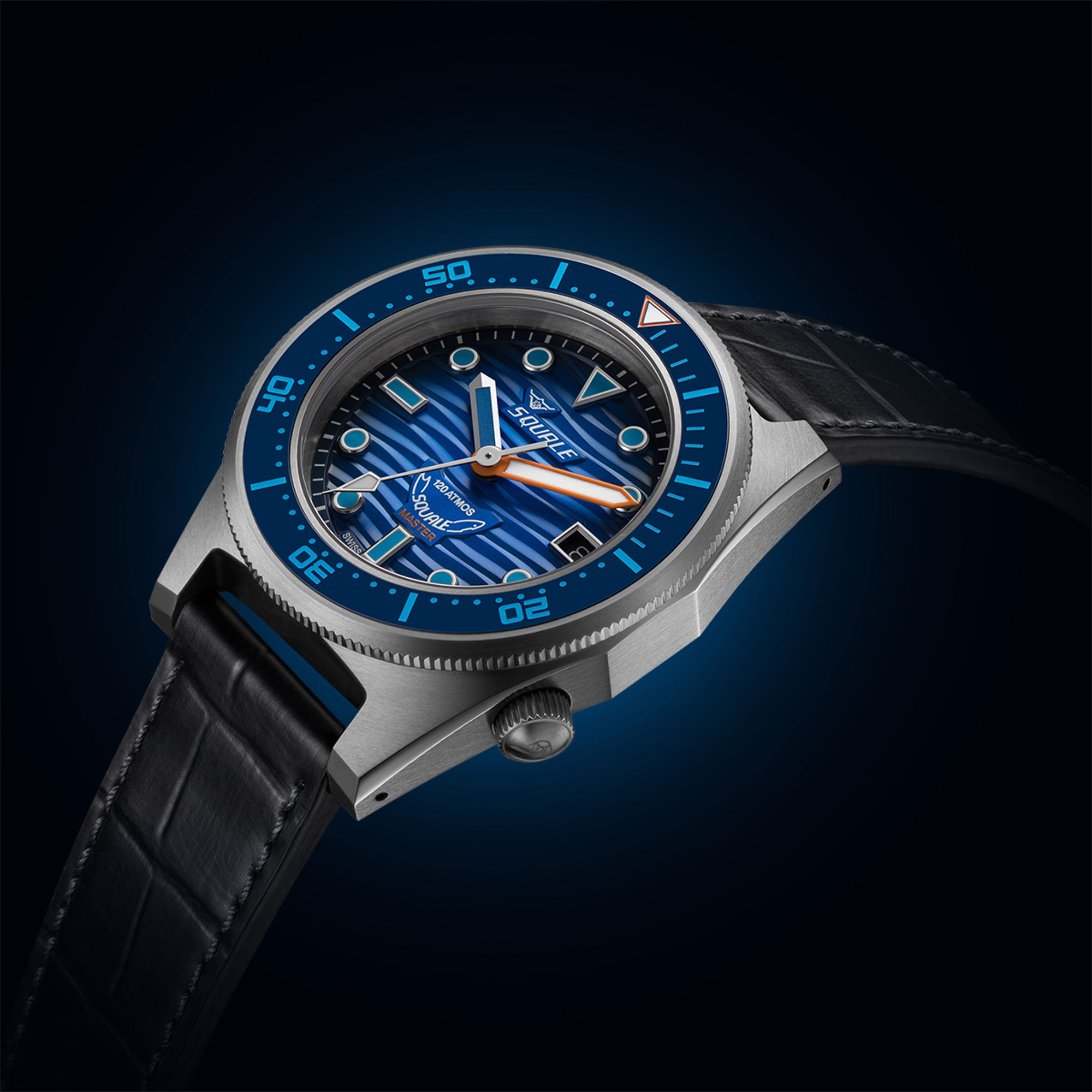 Squale Master Titanium Grand Bleu