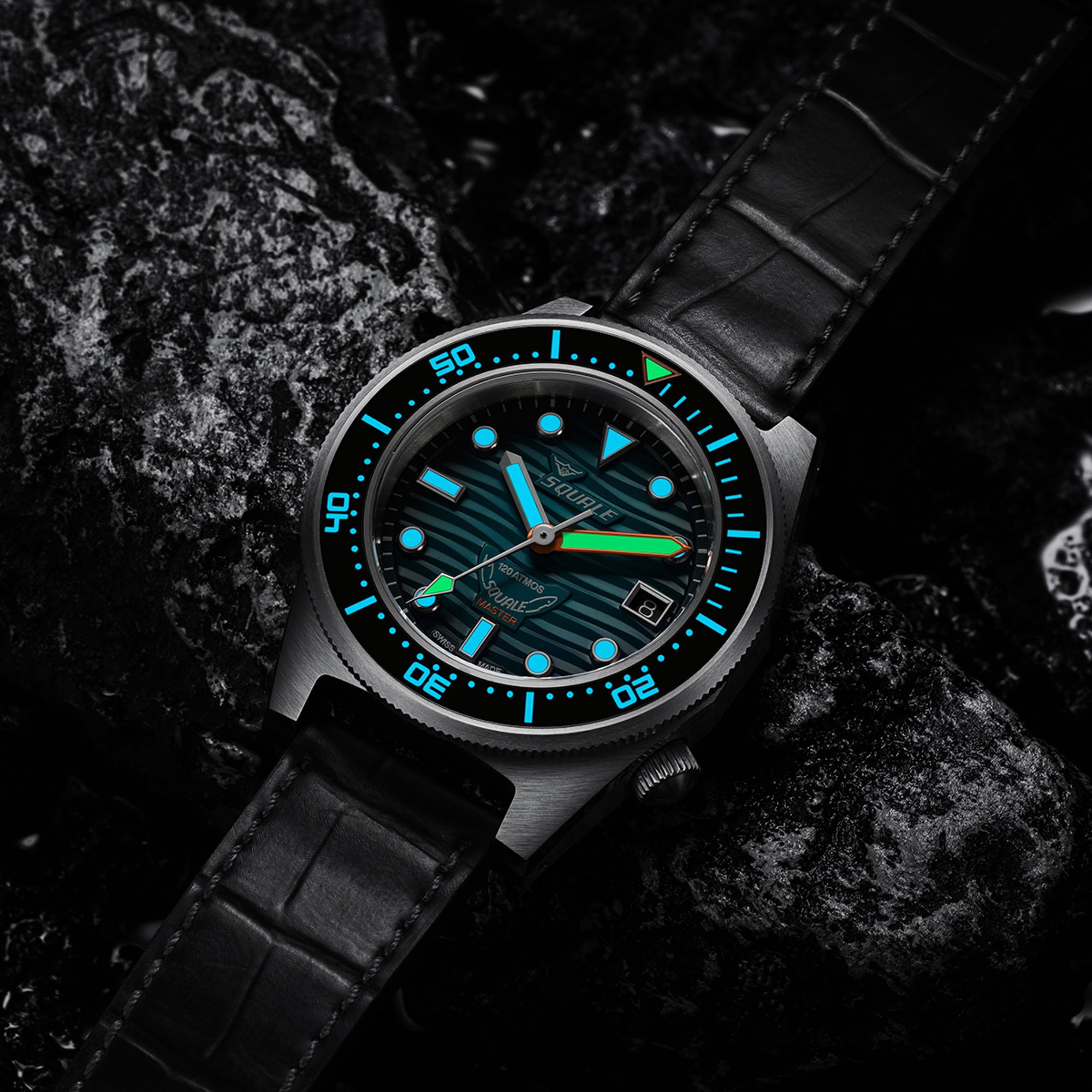 Squale Master Titanium Grand Bleu