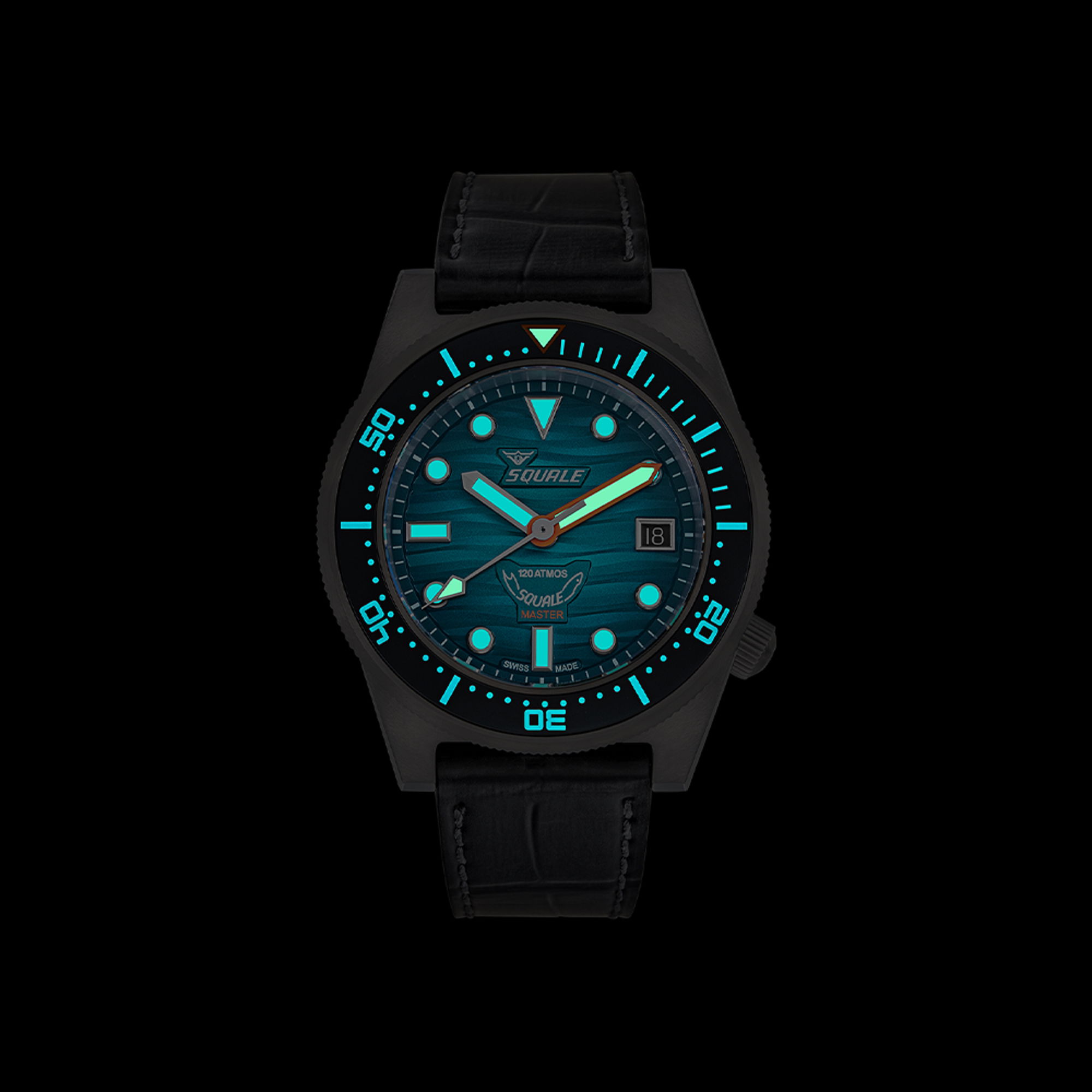 Squale Master Titanium Grand Vert