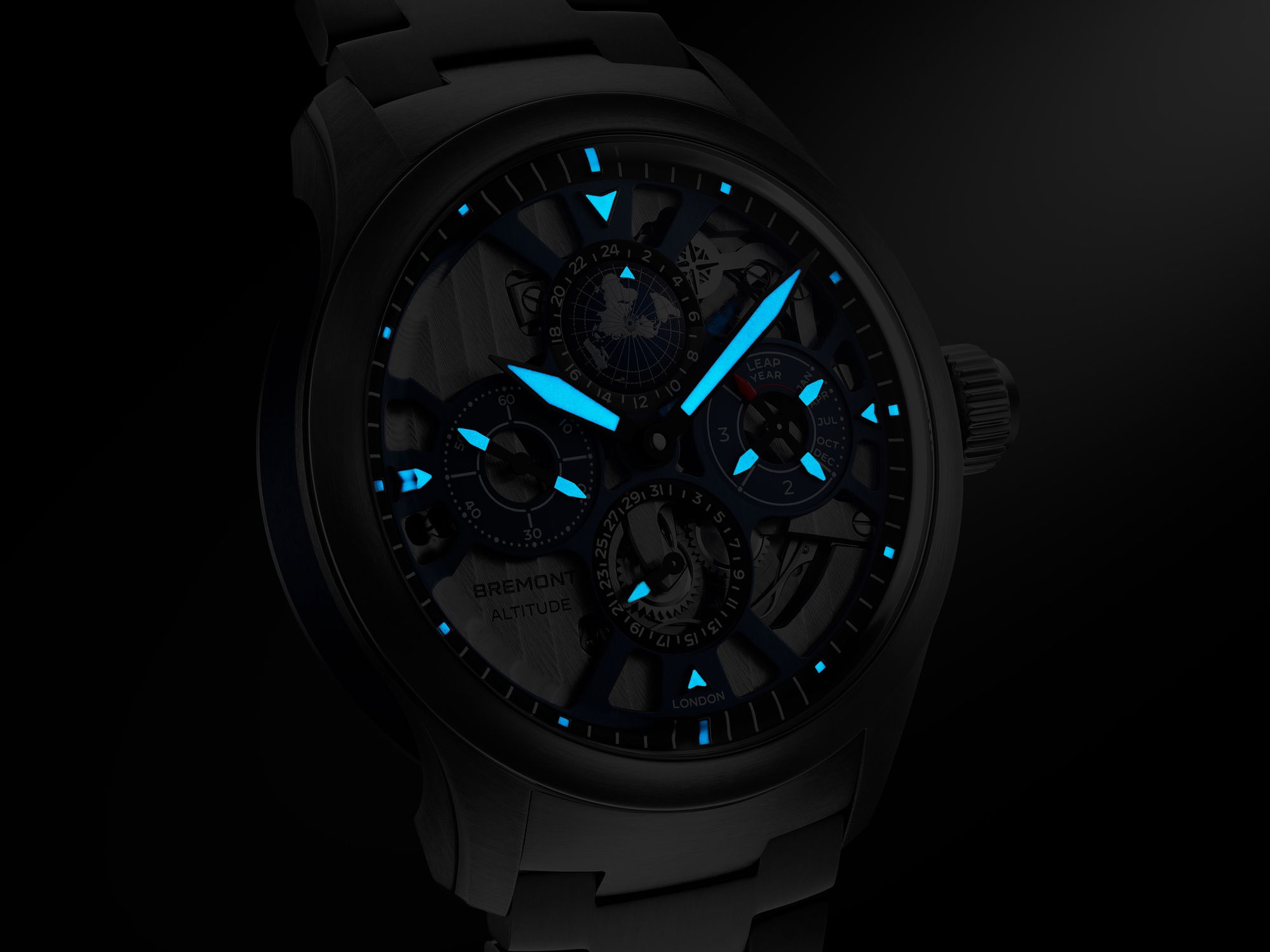 Bremont Altitude Perpetual Calendar GMT Monopusher