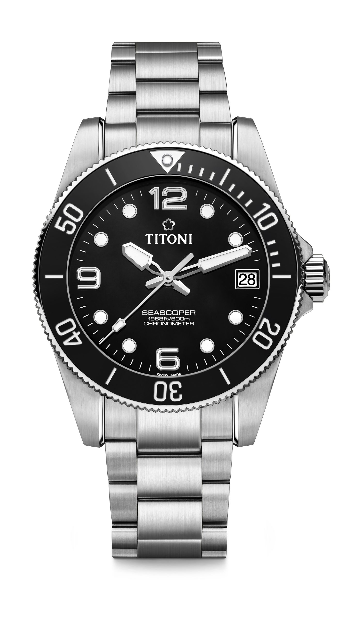 Titoni Seascoper 600 Chronometer Black