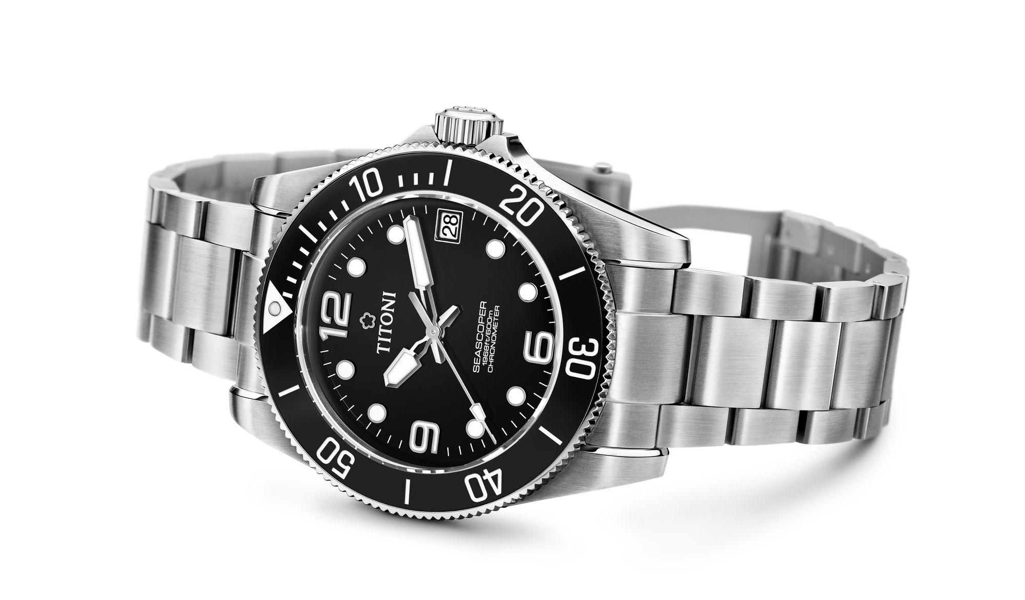 Titoni Seascoper 600 Chronometer Black