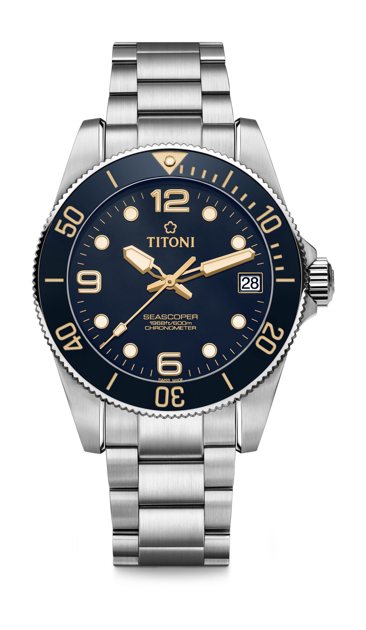 Titoni Seascoper 600 Chronometer Blue